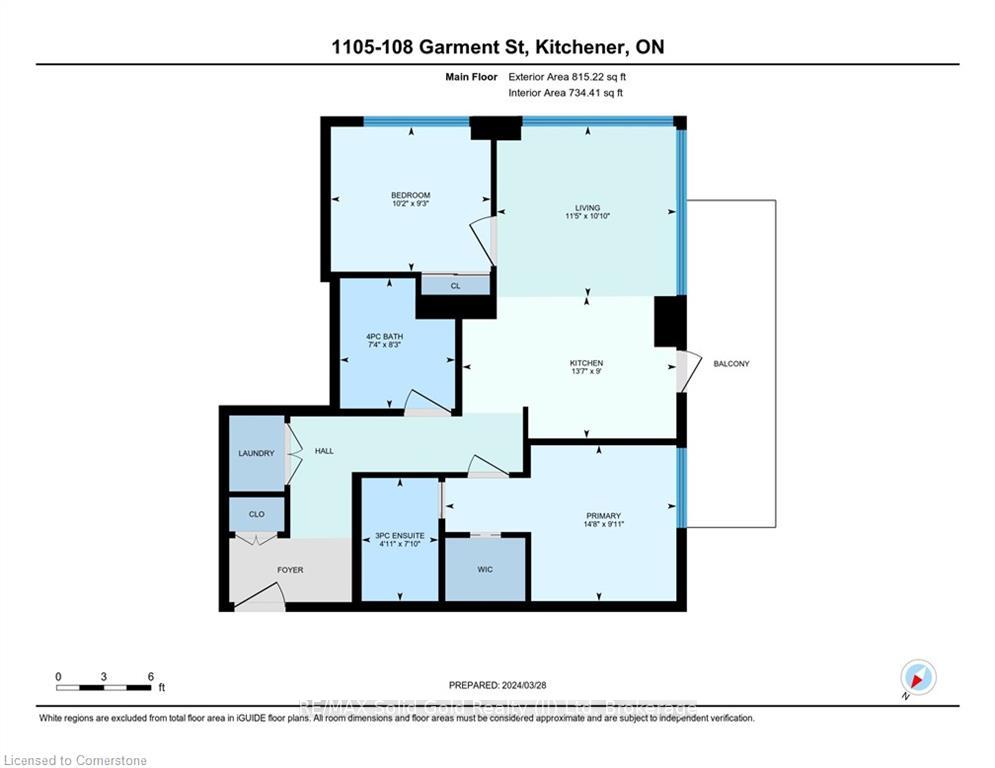 Photo 23 of Unit 1105, 108 Garment Street, Kitchener — HOMEH