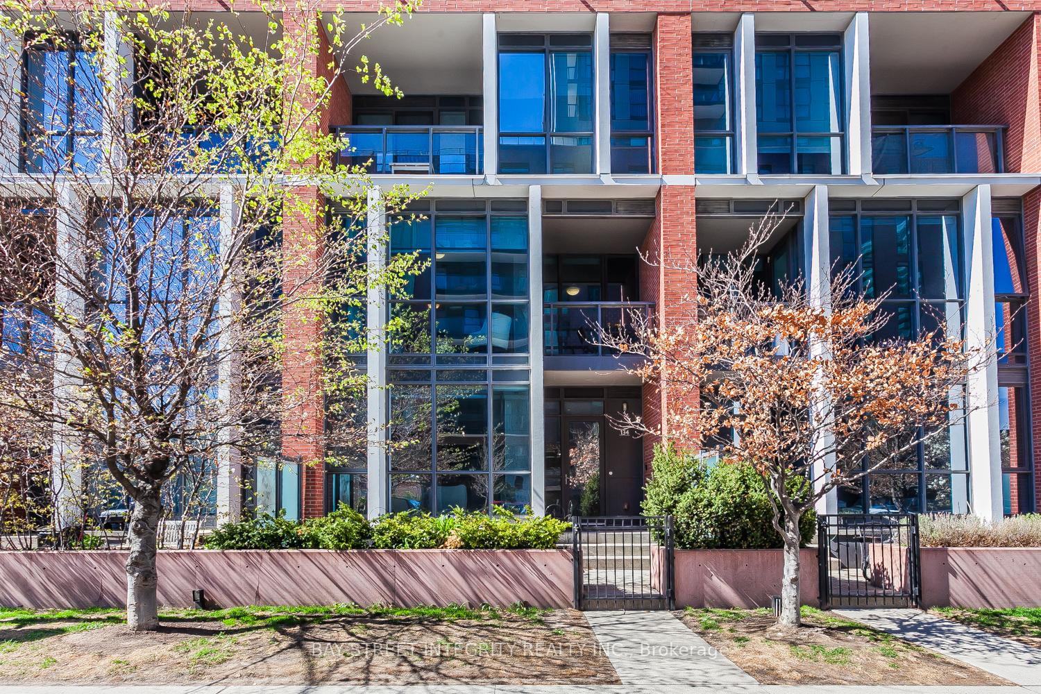 Front of Unit 107, 55 Regent Park Boulevard