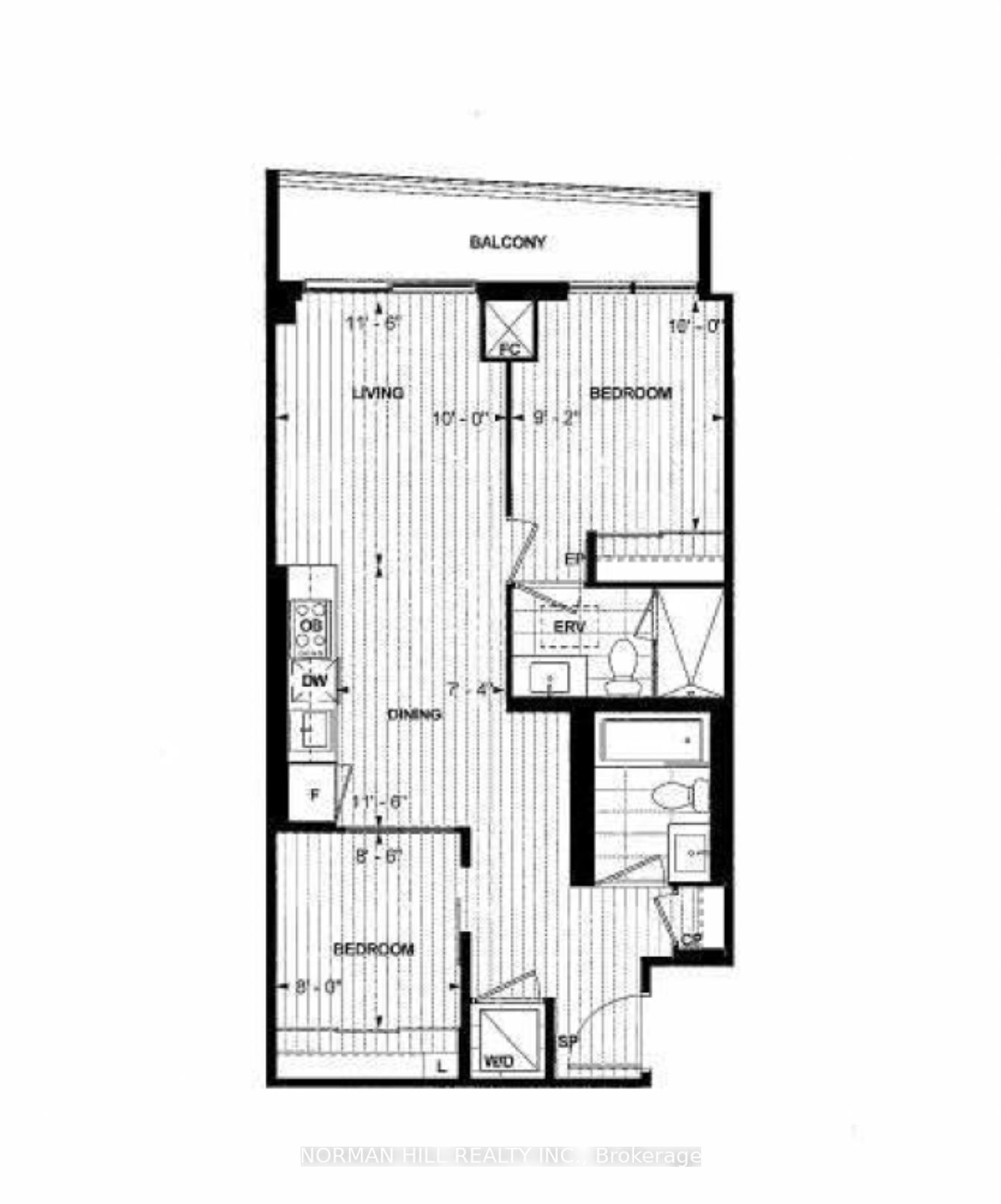Photo 5 of Unit 813, 118 Merchants'wharf, Toronto, South Riverdale — HOMEH