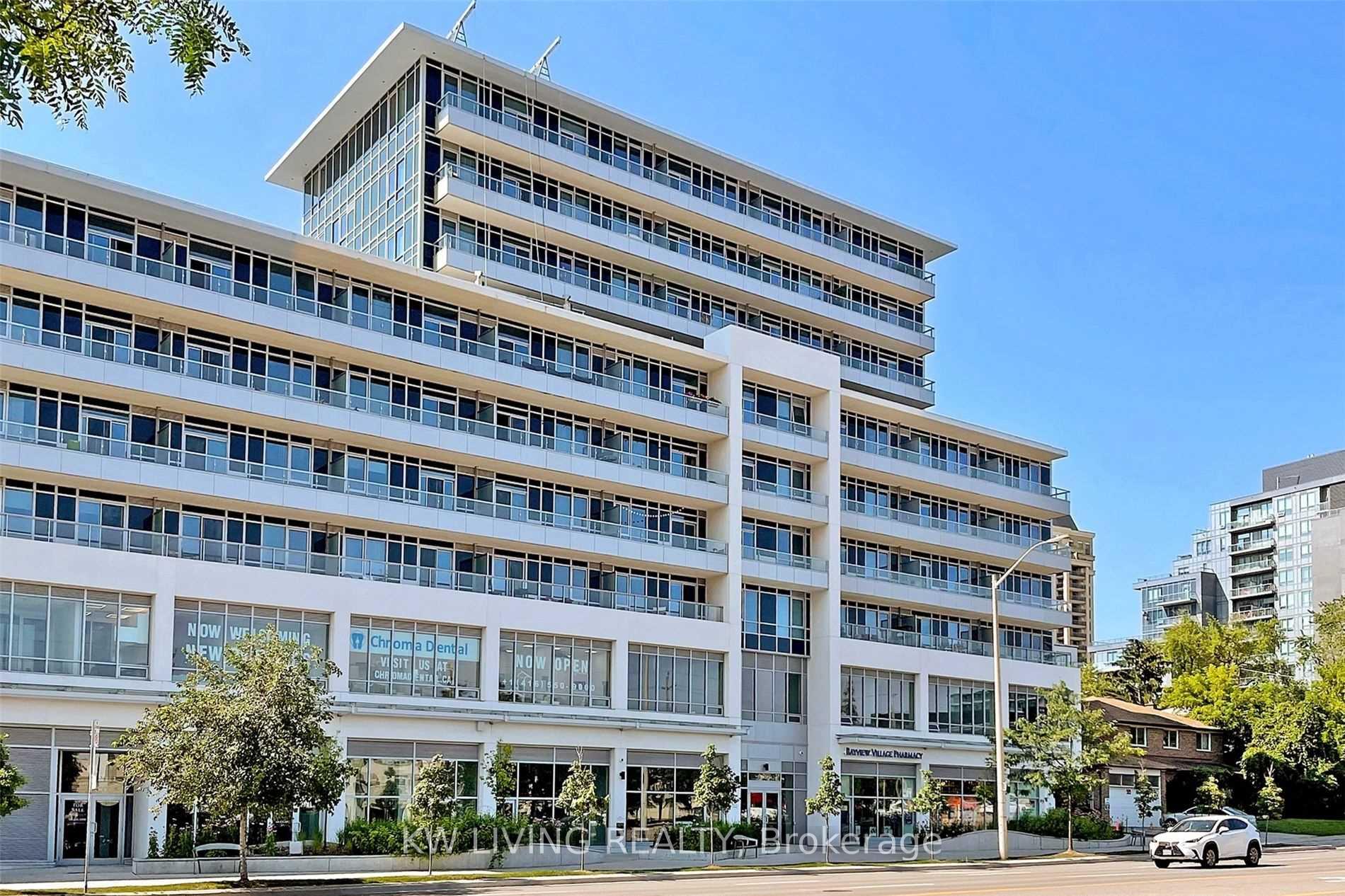 Front of Unit 907, 591 Sheppard Avenue E