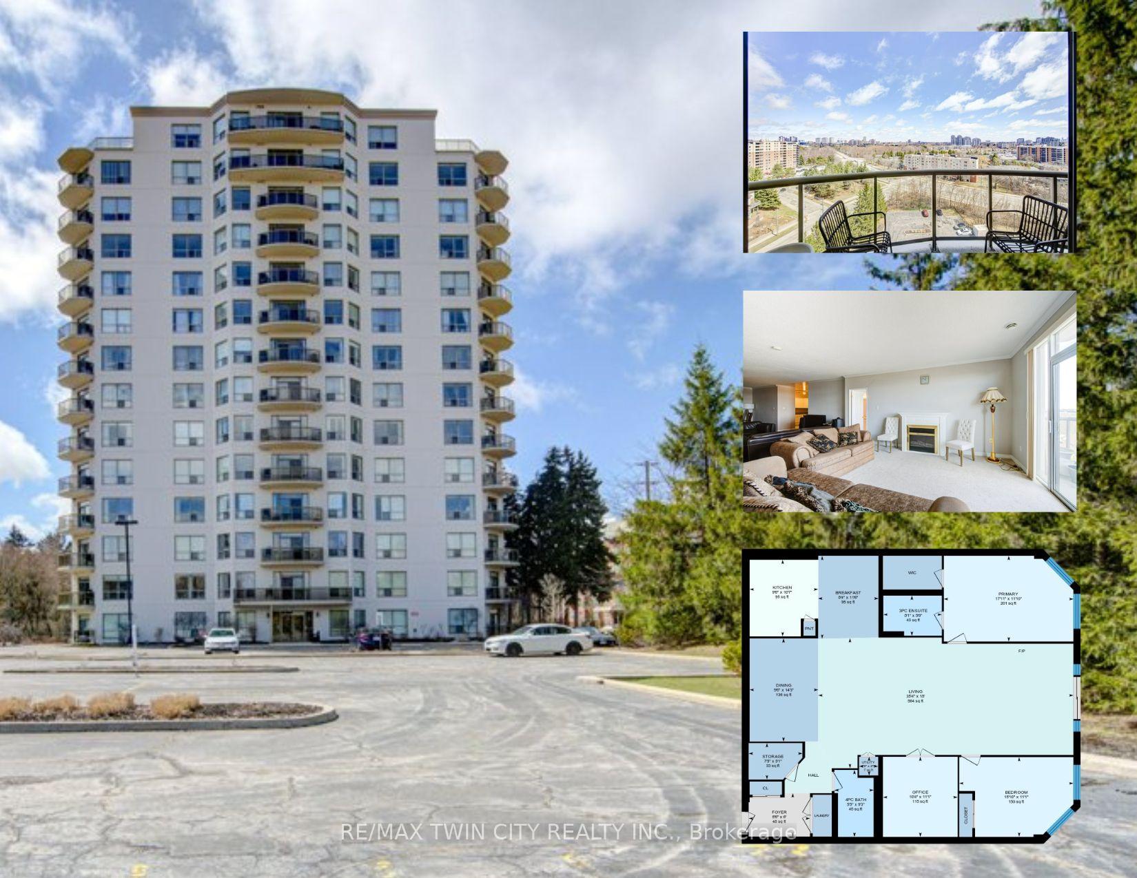 Photo 1 of Unit 1001, 255 Keats Way, Waterloo — HOMEH