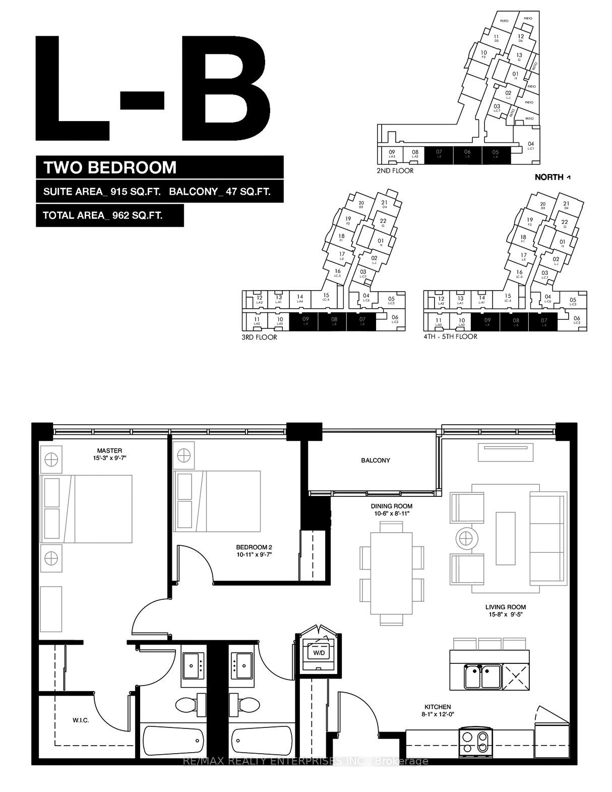 Front of Unit 206, 2900 Highway 7