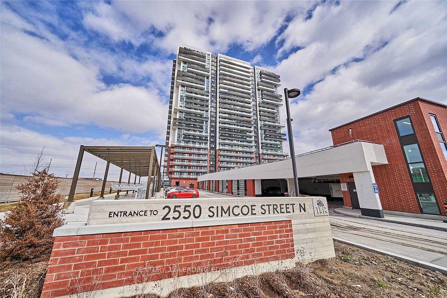 Front of Unit 1403, 2550 Simcoe Street N