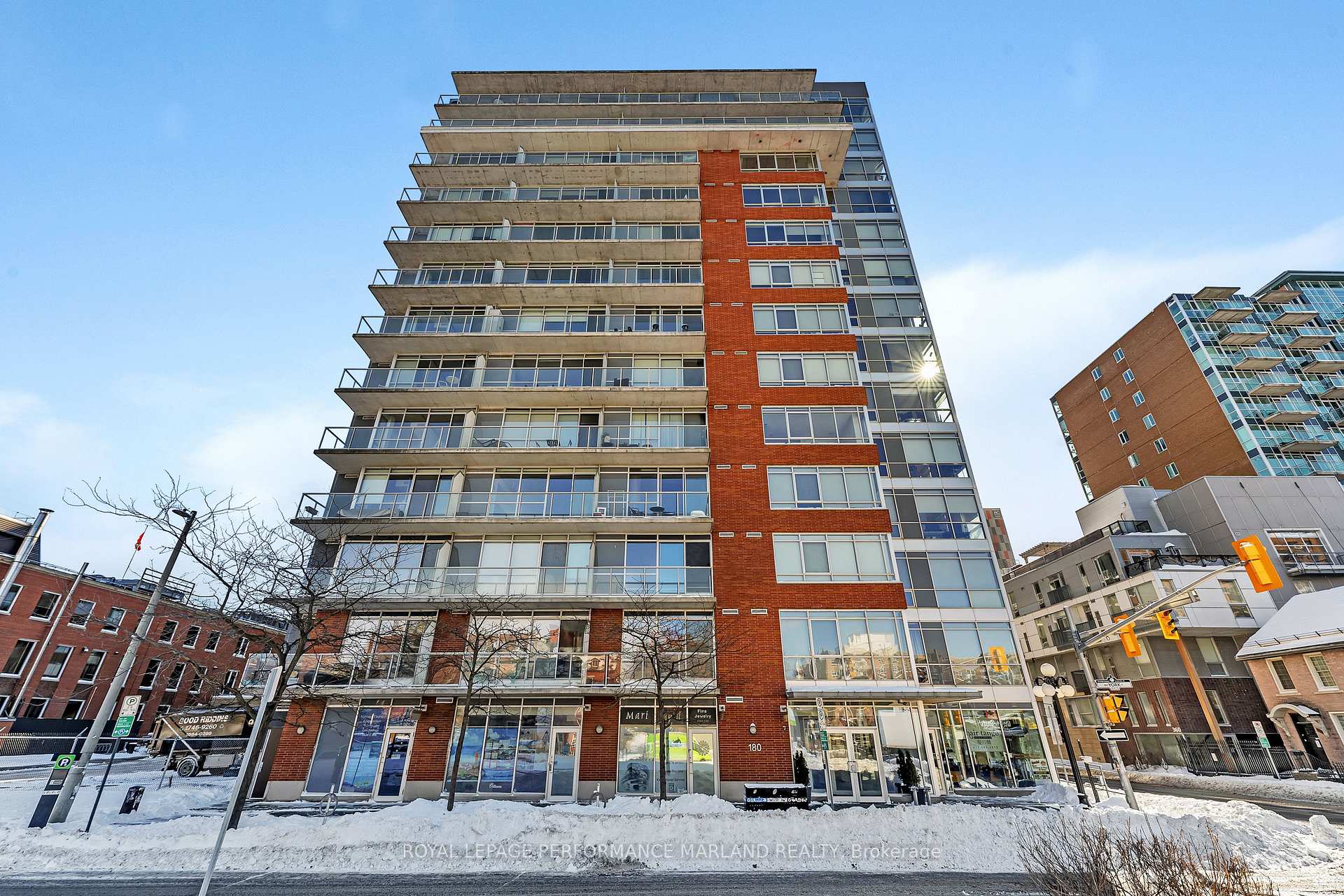 Front of Unit 1107, 180 York Street