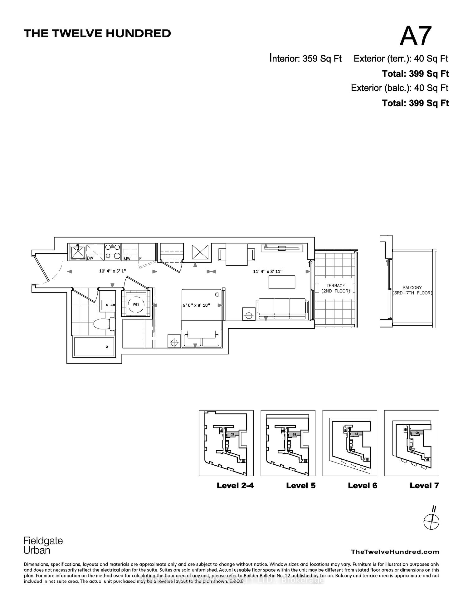 Photo 2 of Unit 709, 5 Lakeview Avenue, Toronto, Trinity-Bellwoods — HOMEH