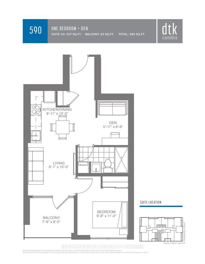 Photo 9 of Unit 3511, 60 Frederick Street, Kitchener — HOMEH