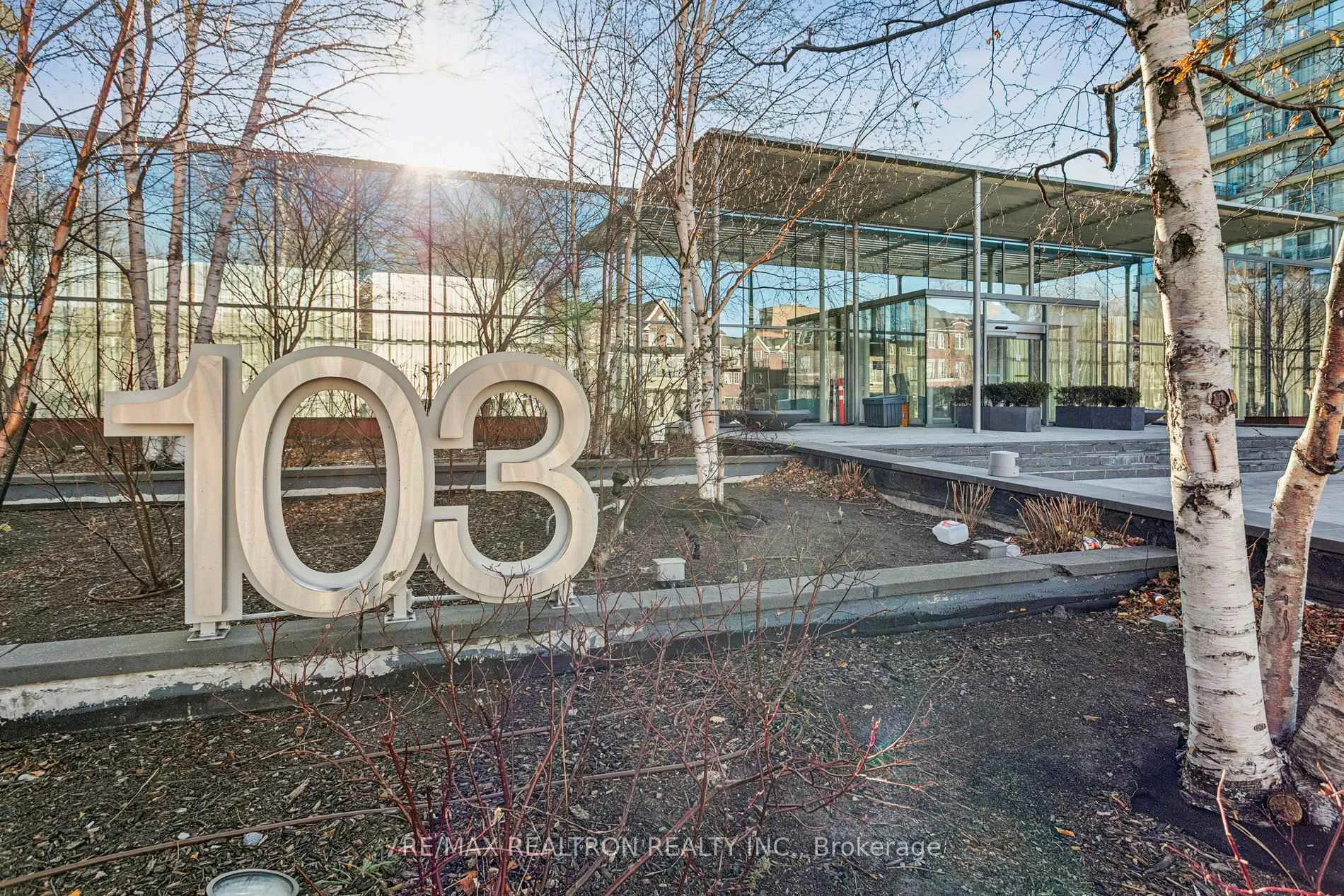 Front of Unit 2805, 103 The Queensway