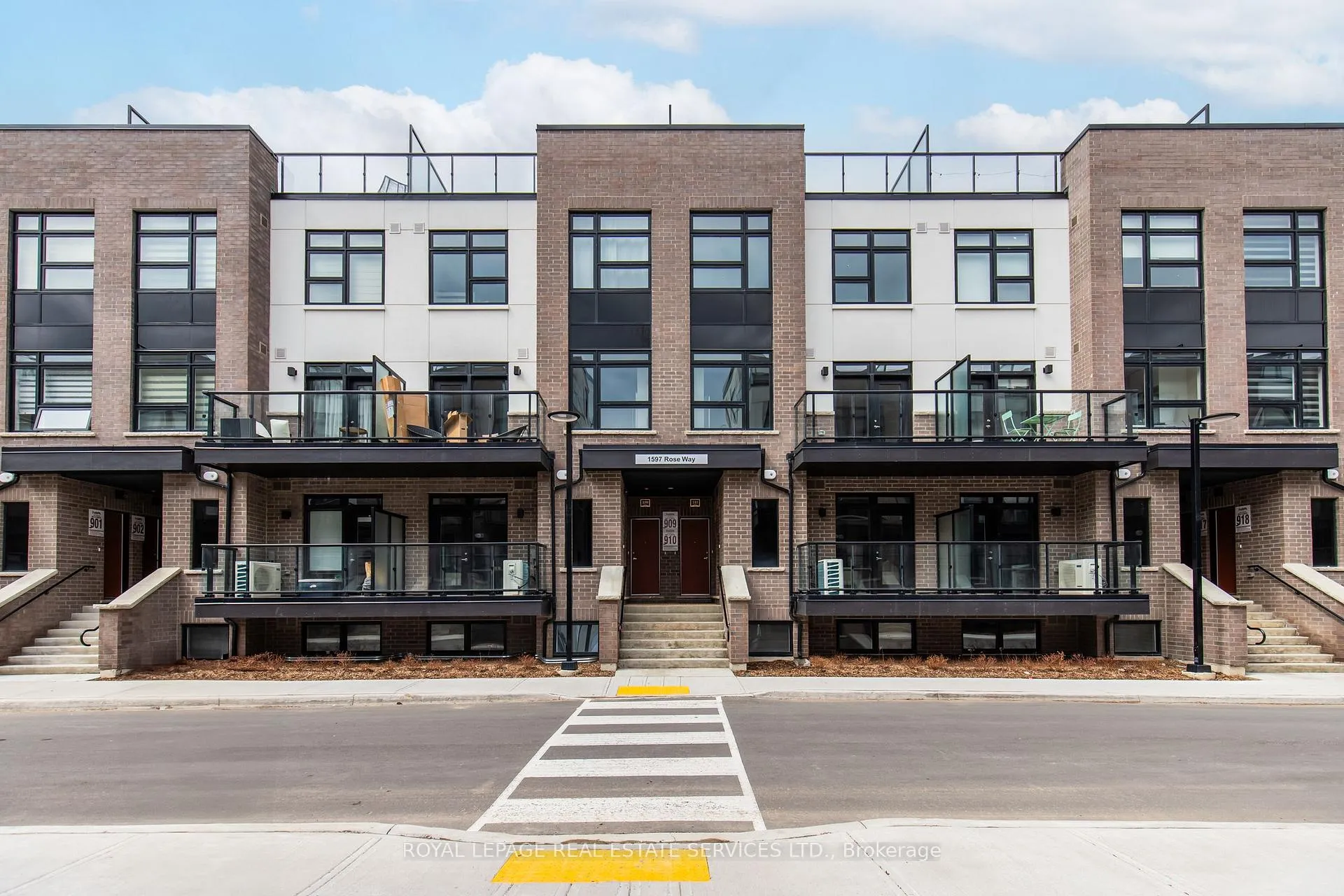 Front of Unit 112, 1597 Rose Way