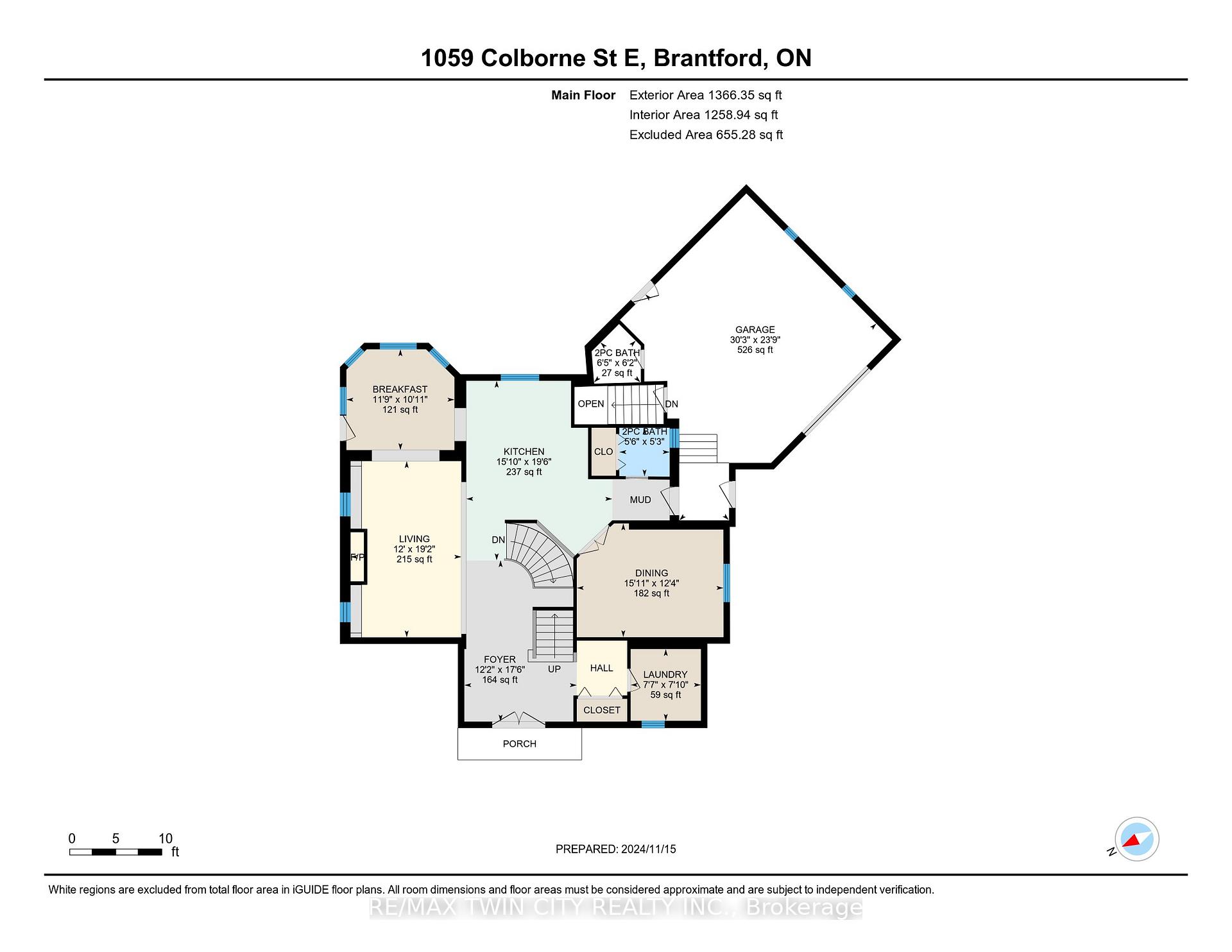 Photo 35 of 1059 Colborne Street N, Brant, Brantford Twp — HOMEH