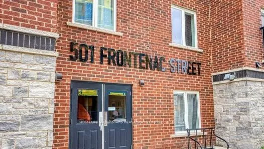 Front of Unit 104, 501 Frontenac Street