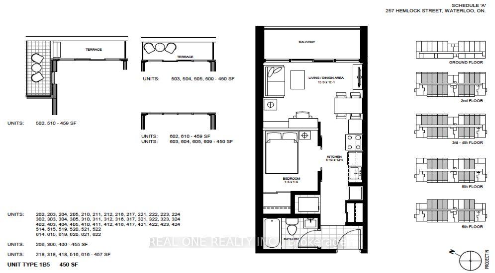 Photo 2 of Unit 604, 257 Hemlock Street, Waterloo — HOMEH
