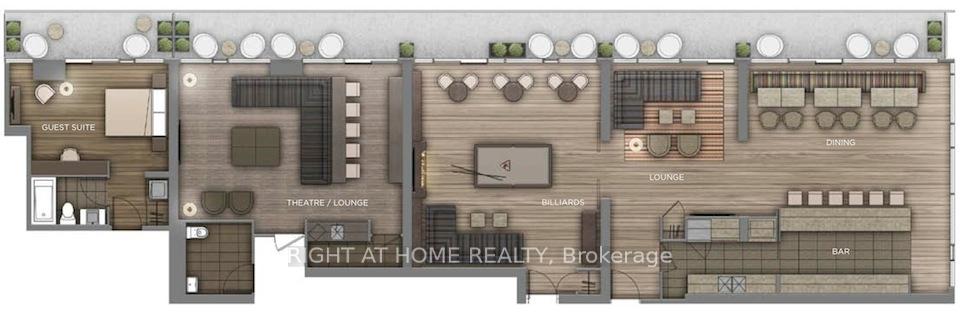 Photo 7 of Unit 3406, 101 Peter Street, Toronto, Waterfront Communities — HOMEH