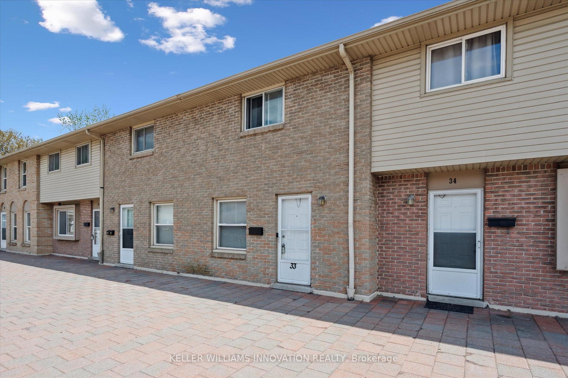 Photo 1 of Unit 33, 293 Fairway Road N, Kitchener — HOMEH