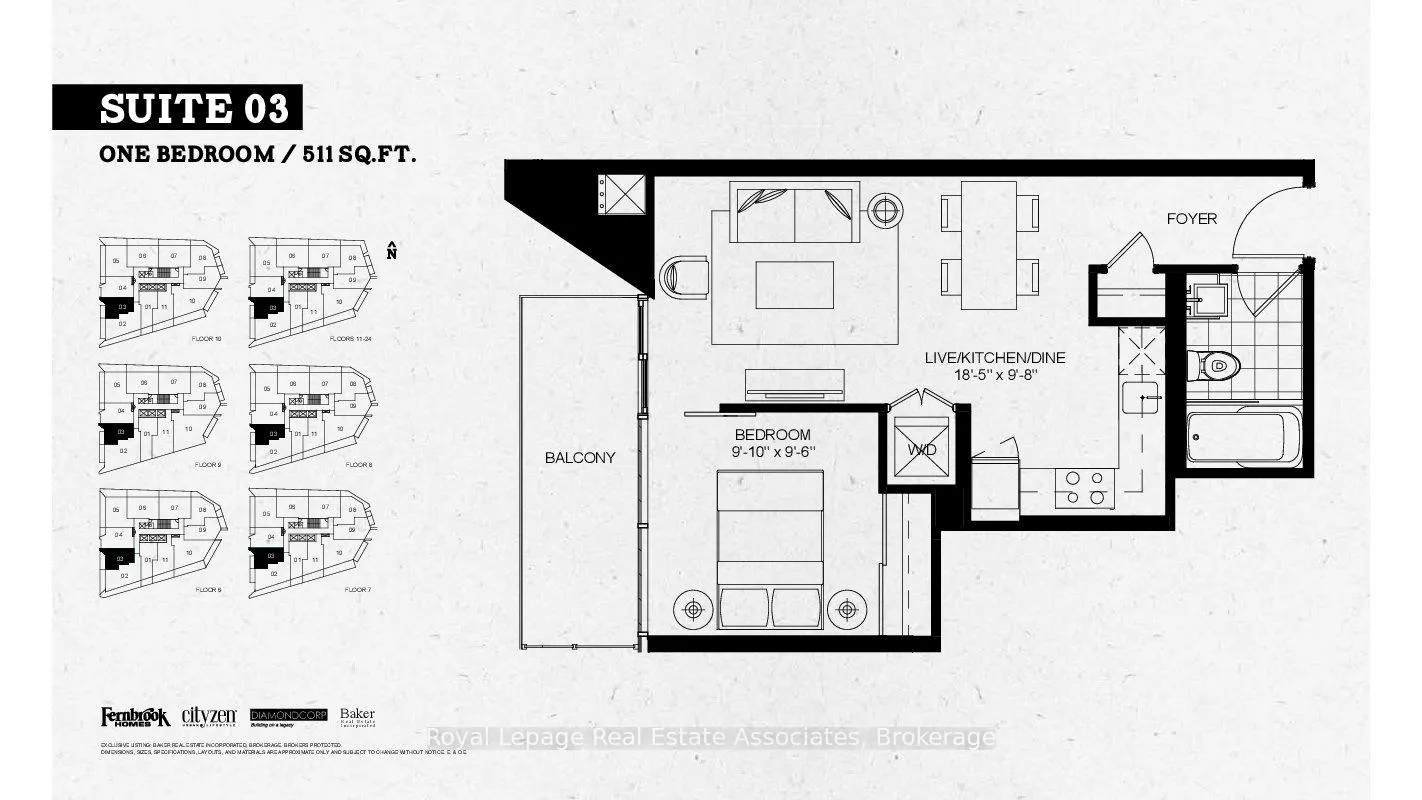 Photo 24 of Unit 1103, 30 Ordnance Street, Toronto, Niagara — HOMEH