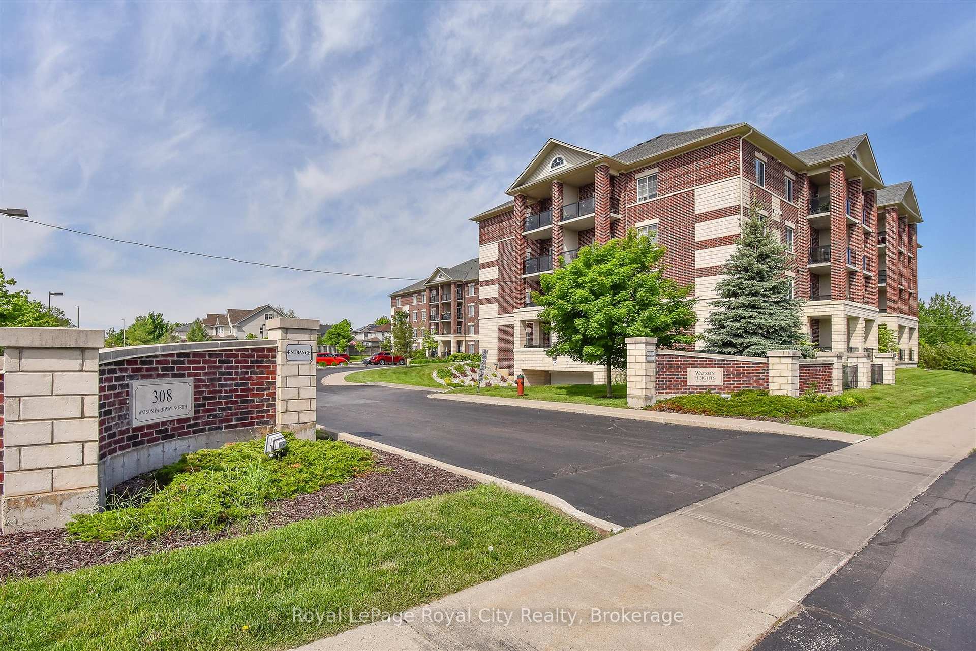 Front of Unit 316, 308 Watson Parkway N