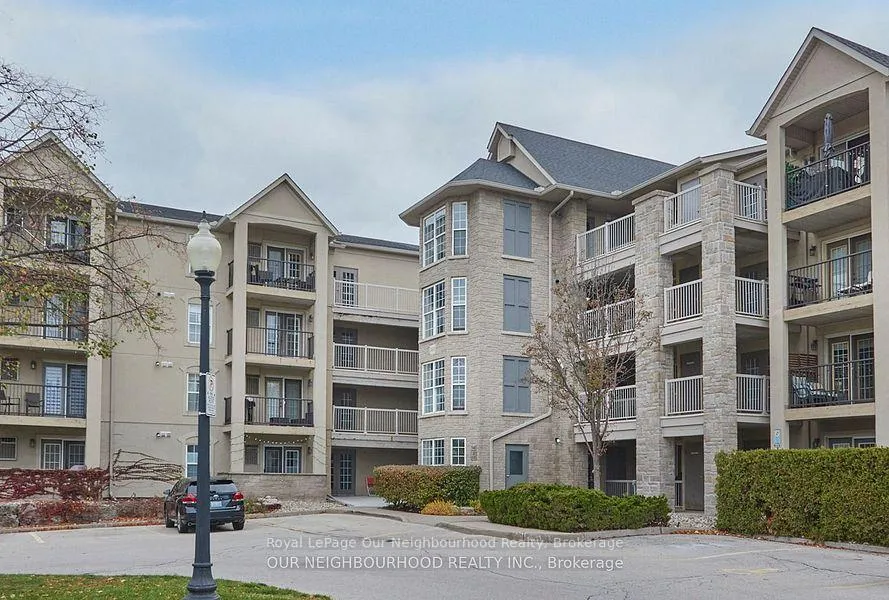 Front of Unit 208, 1431 Walker's Line