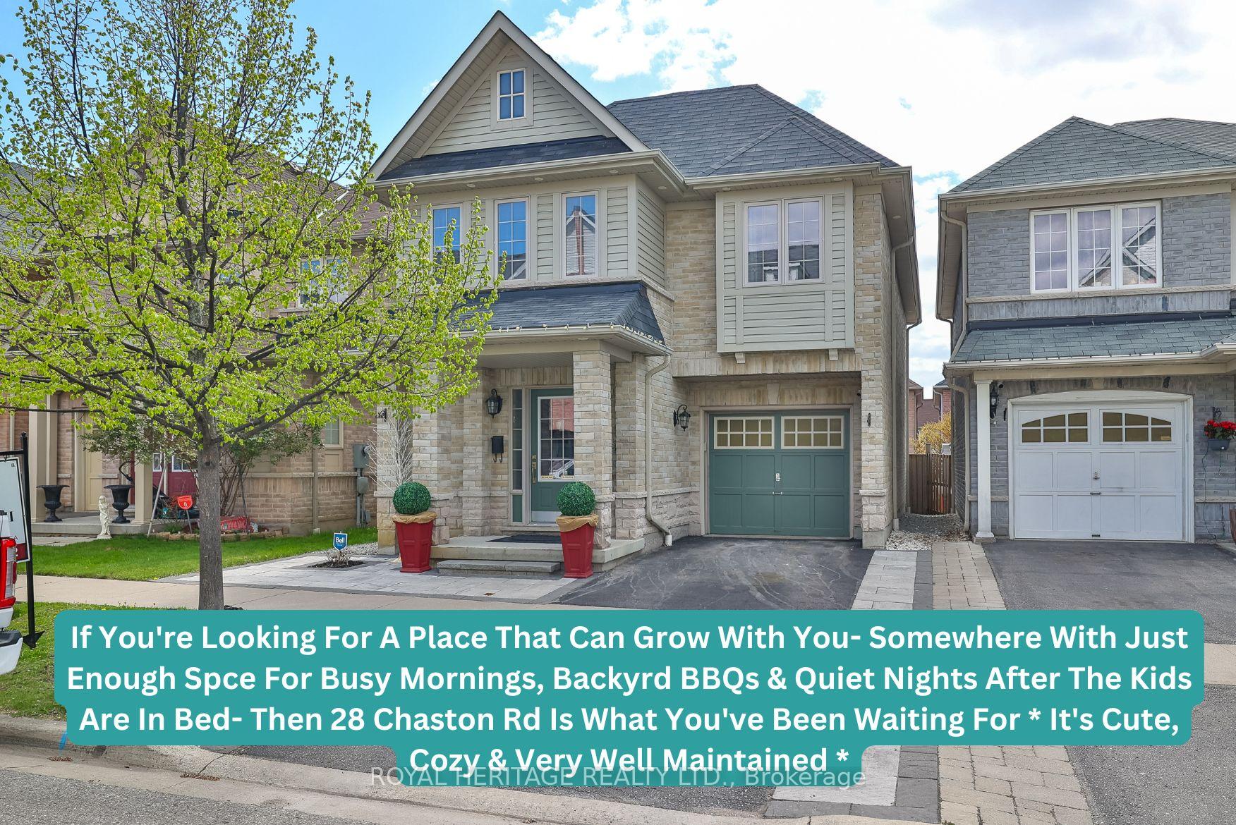 Photo 1 of 28 Chaston Road, Ajax, Central East — HOMEH