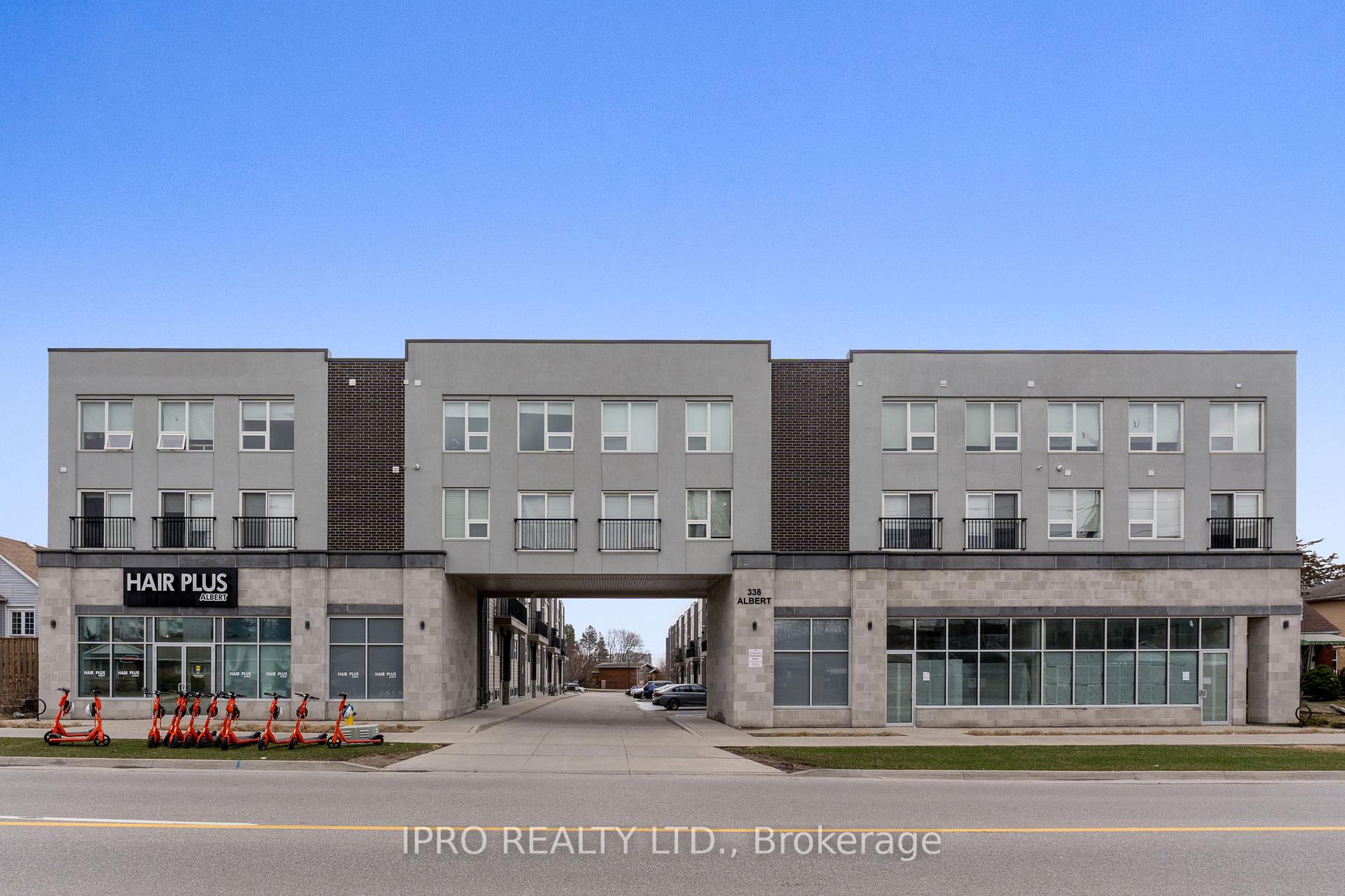 Photo 1 of Unit 117 (level one , unit 17), 338 Albert Street, Waterloo, Lakeshore Village — HOMEH