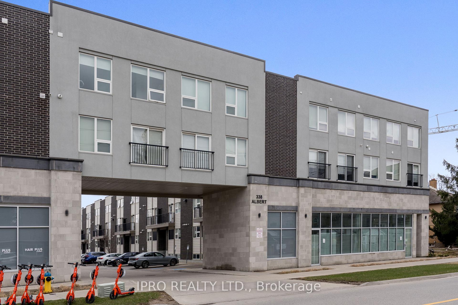 Photo 2 of Unit 117 (level one , unit 17), 338 Albert Street, Waterloo, Lakeshore Village — HOMEH