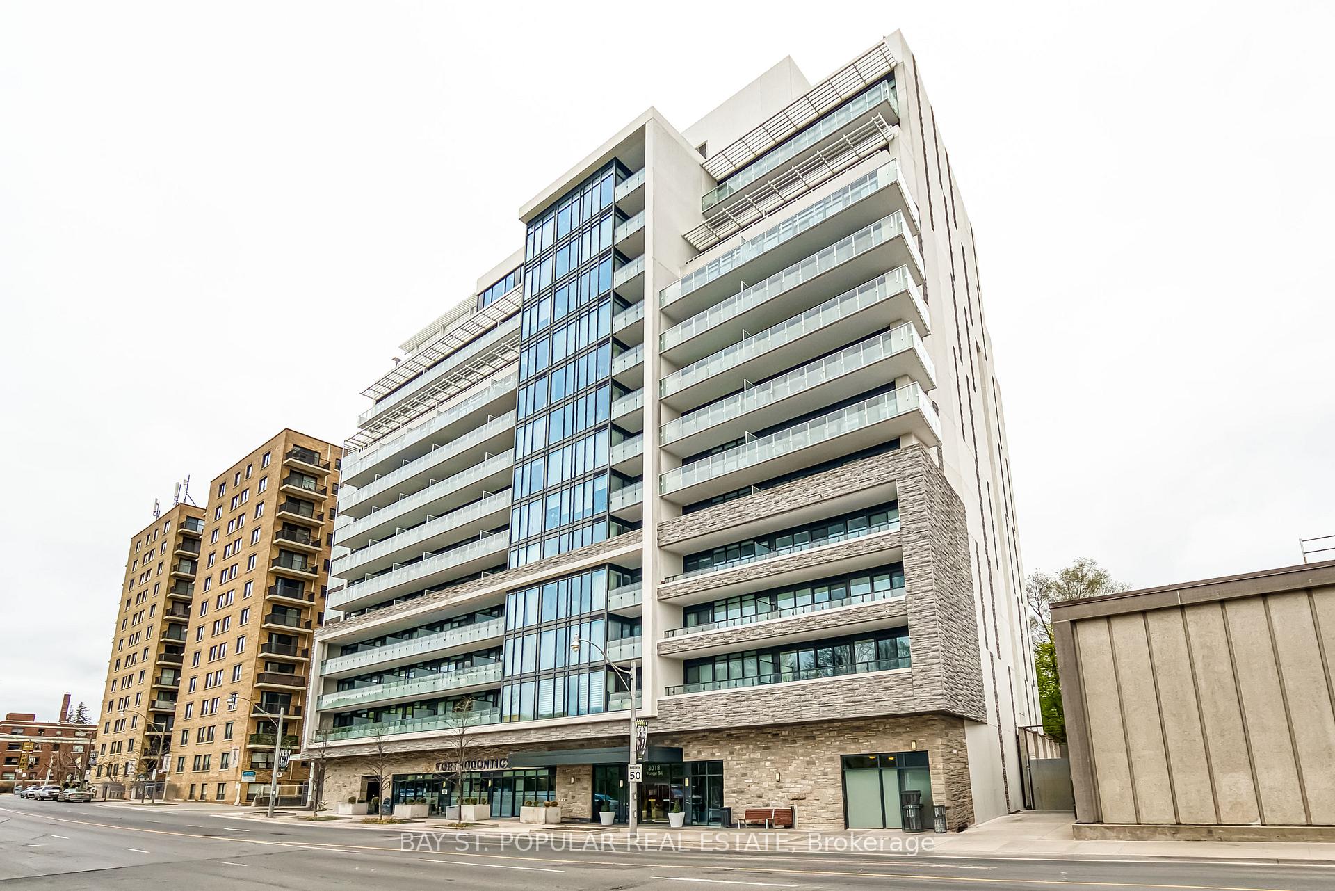 Front of Unit 803, 3018 Yonge Street