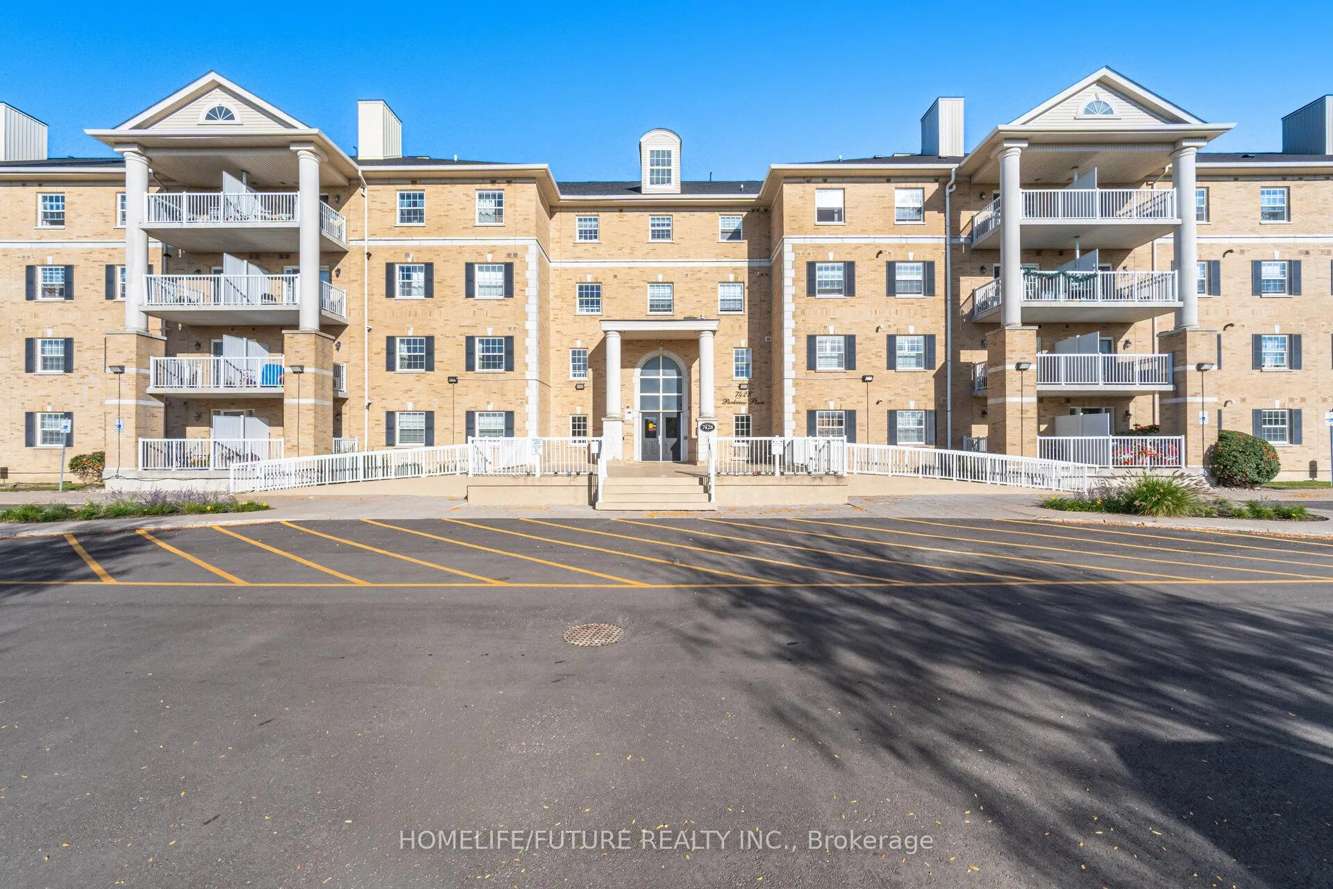 Front of Unit 203, 7428 Markham Road