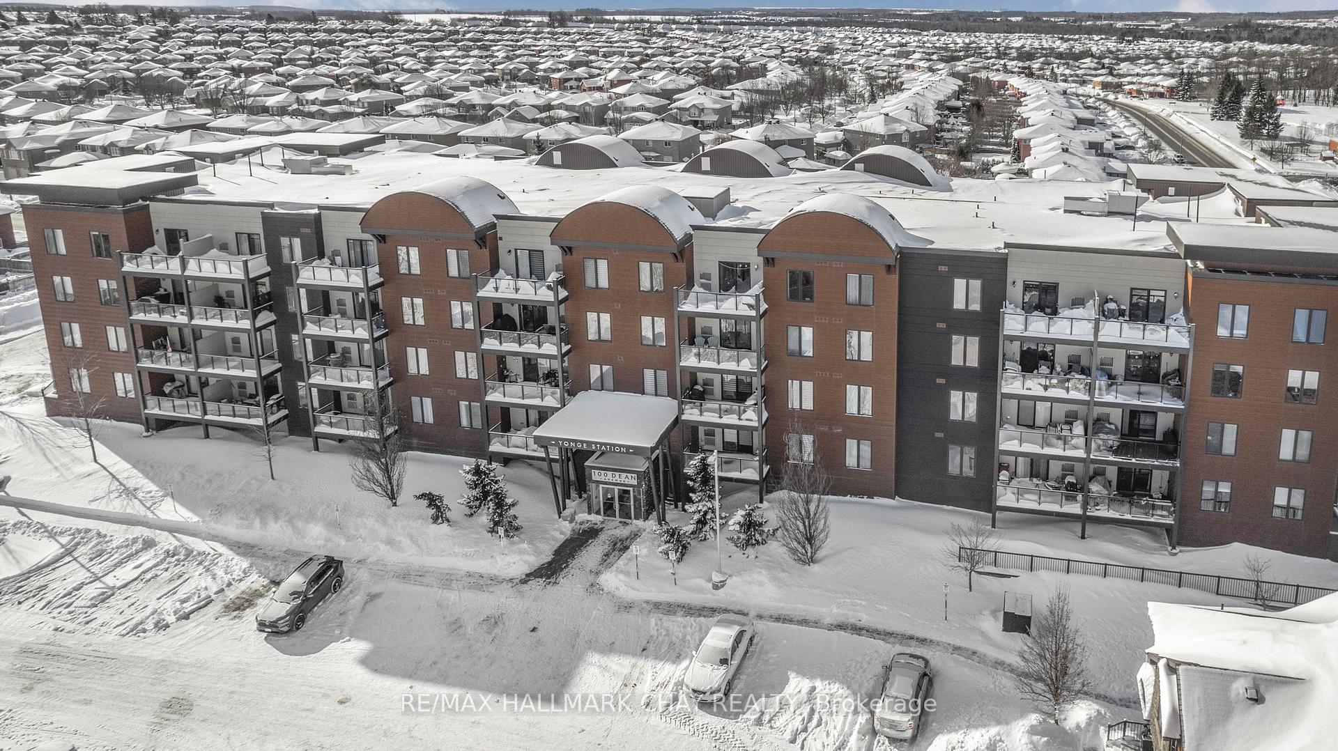 Front of Unit 107, 100 Dean Avenue