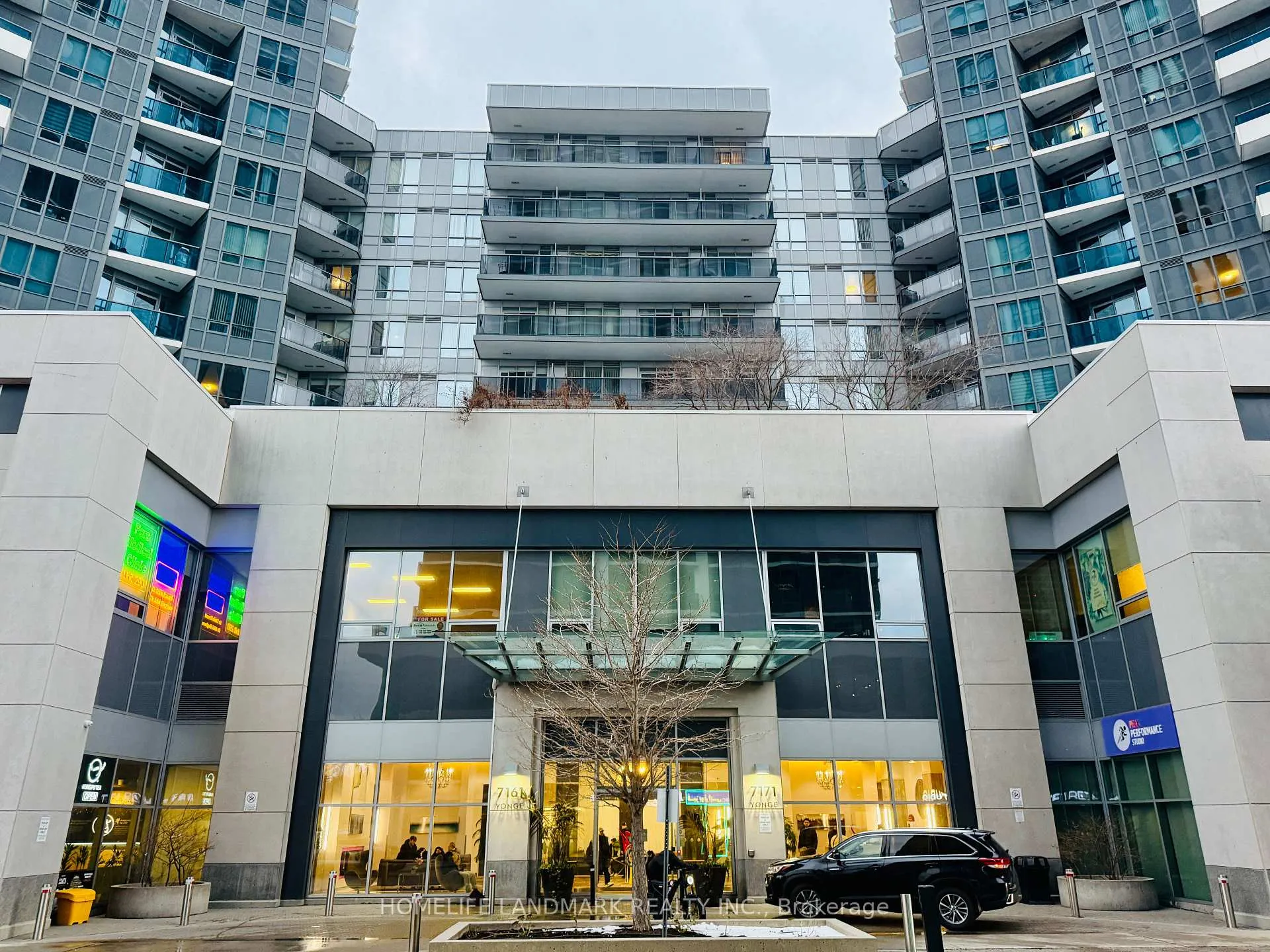 Front of Unit Lph1-15, 7161 Yonge Street