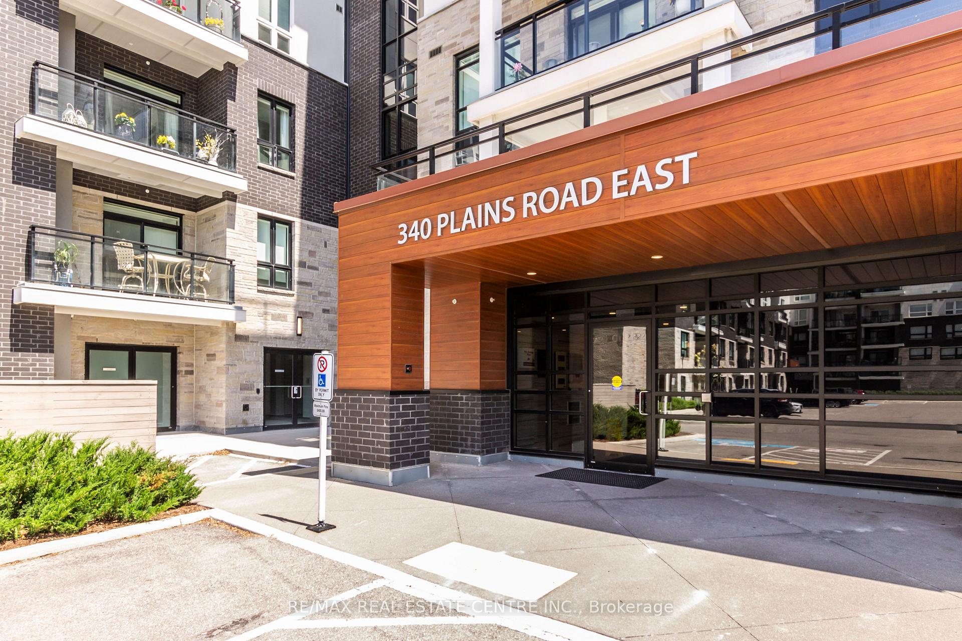 Front of Unit 611, 340 Plains Road E