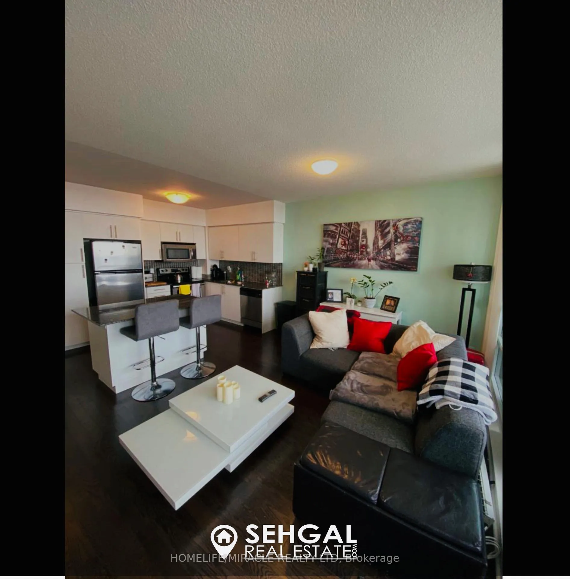 Photo 3 of Unit 1603, 2240 Lakeshore Boulevard W, Etobicoke, Mimico — HOMEH