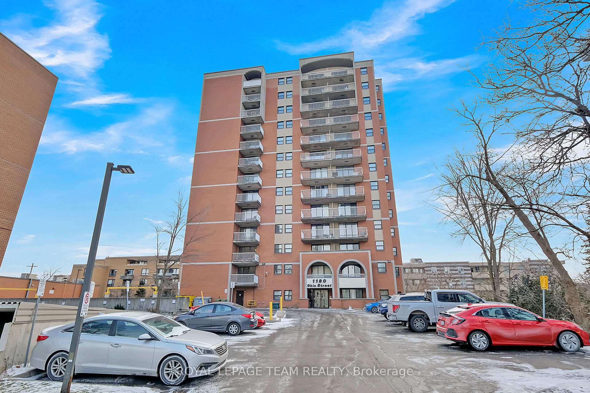 Front of Unit 1204, 1180 Ohio Street S