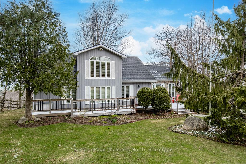 Front of 192 Hidden Lake Road