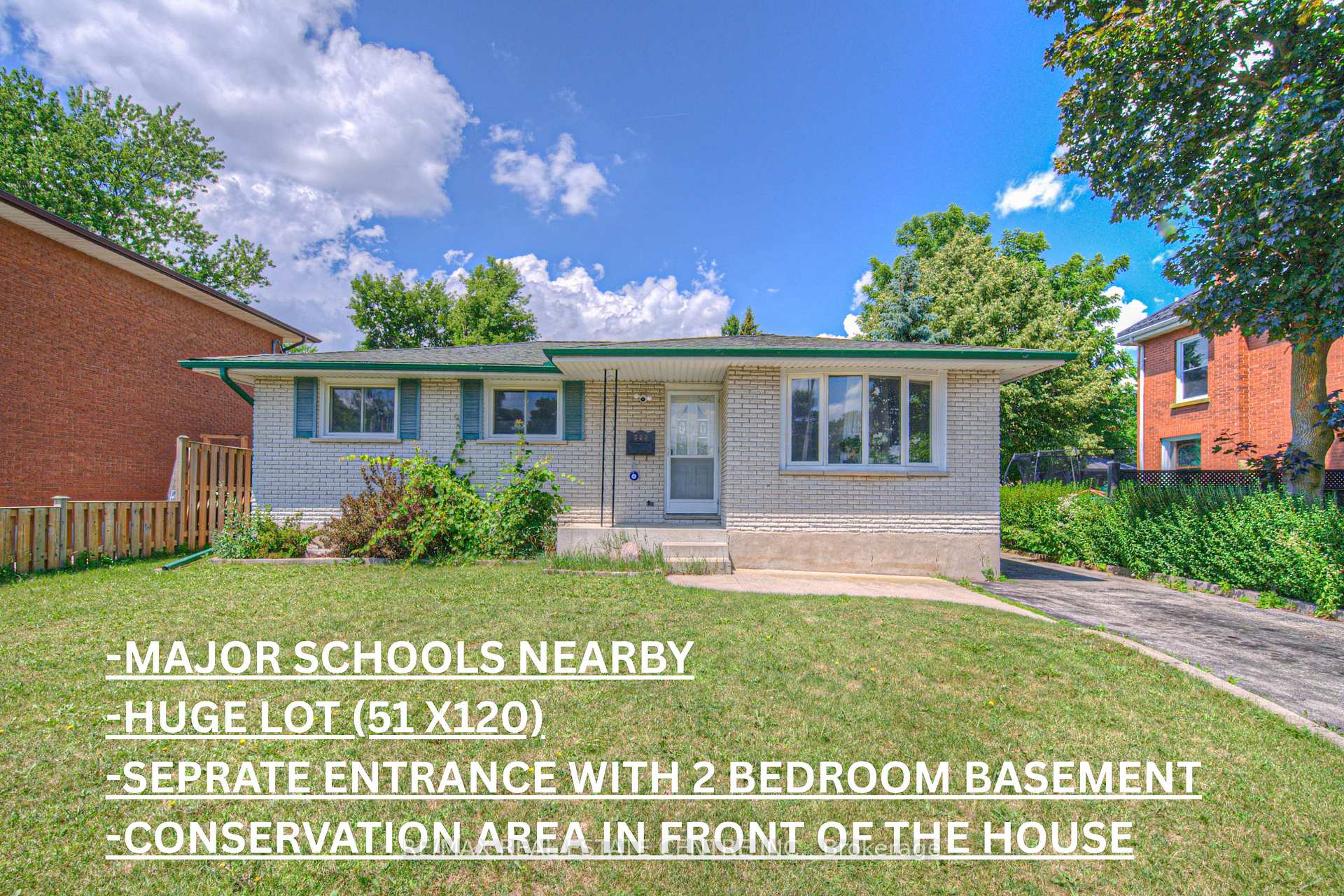 Front of 523 Dunbar Road