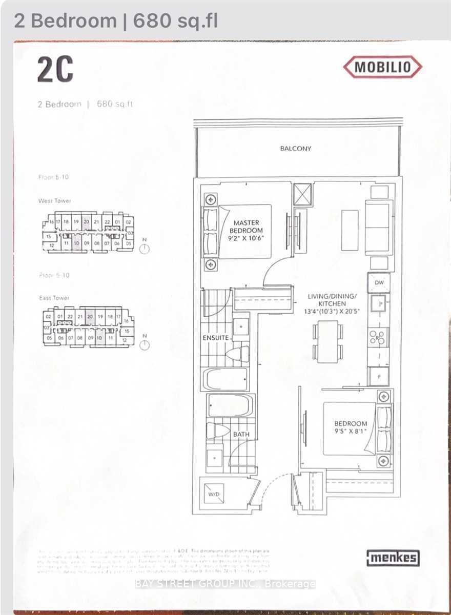Photo 14 of Unit 910, 10 Honeycrisp Crescent, Vaughan, Vaughan Corporate Centre — HOMEH