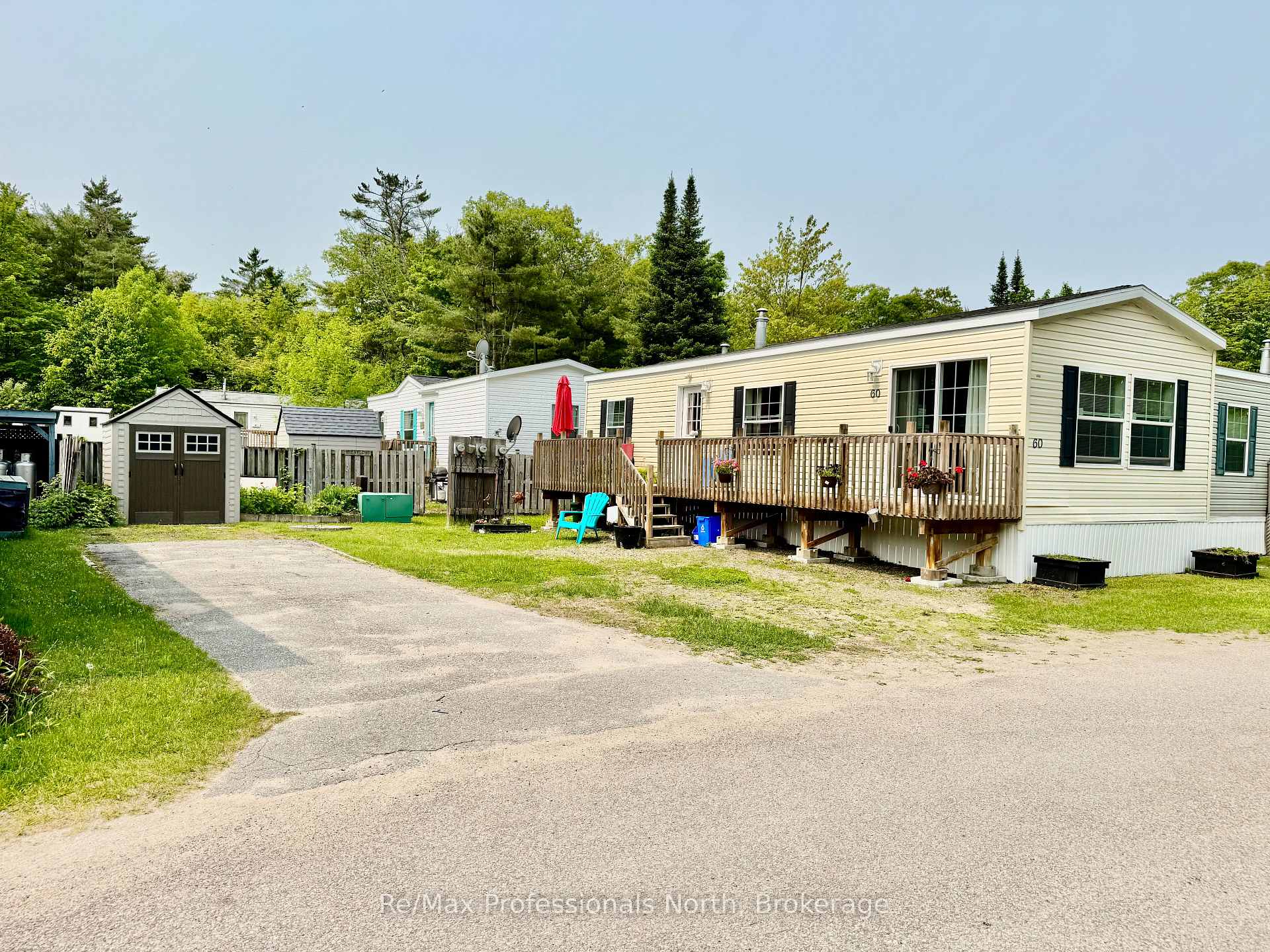 Front of Unit 60, 1007 Racoon Road