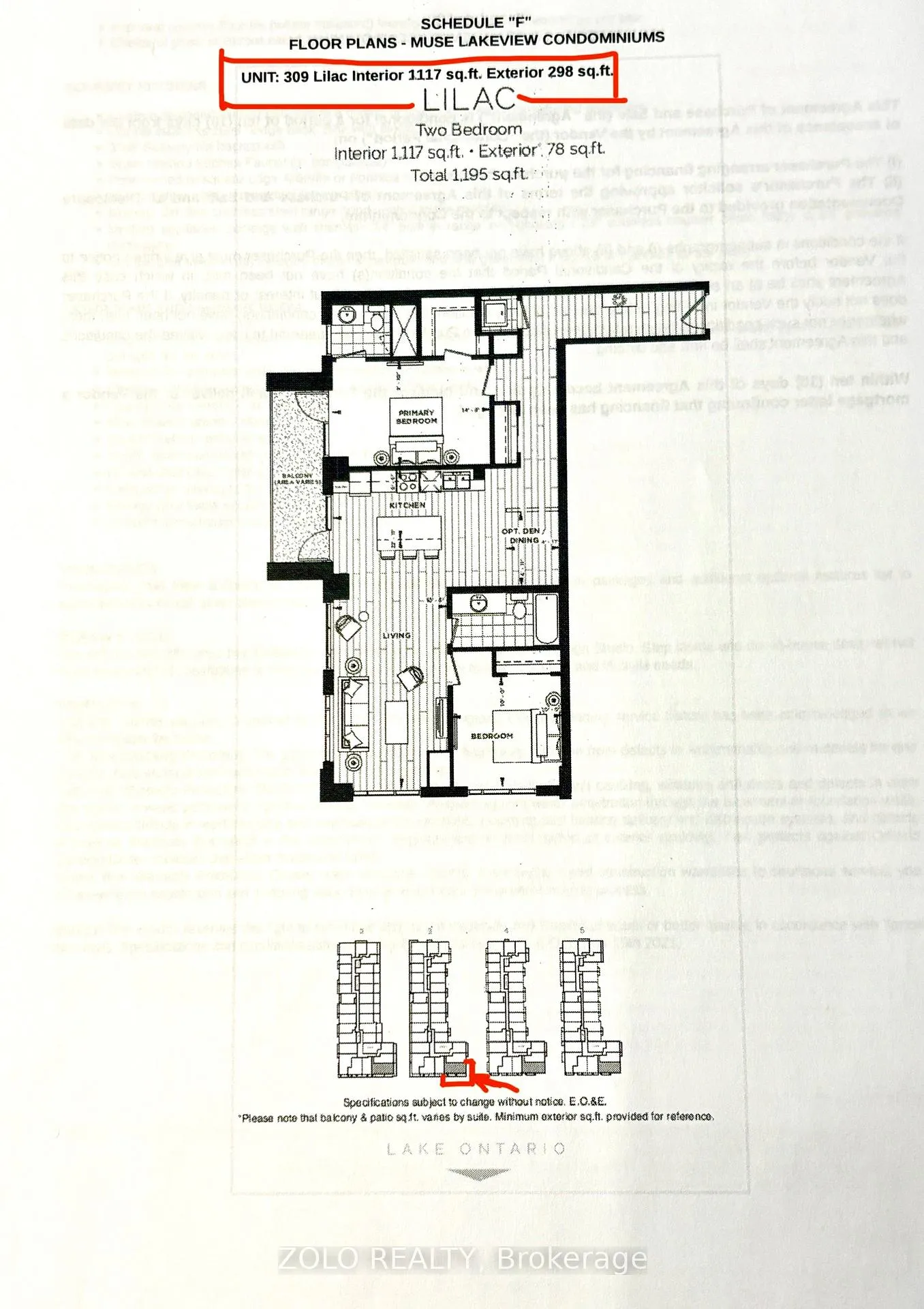 Photo 2 of Unit 309, 461 Green Road, Hamilton, Lakeshore — HOMEH