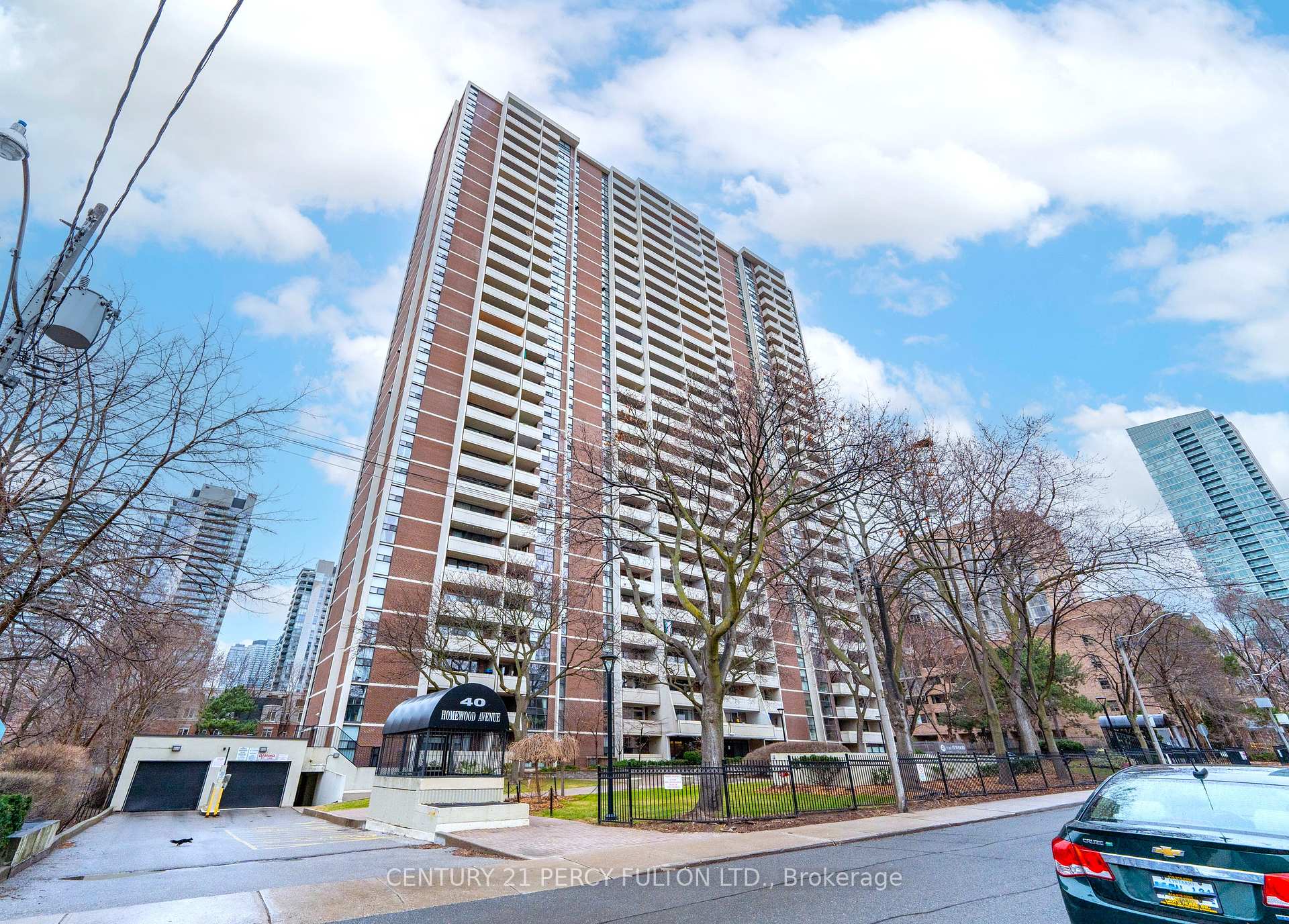 Front of Unit 107, 40 Homewood Avenue