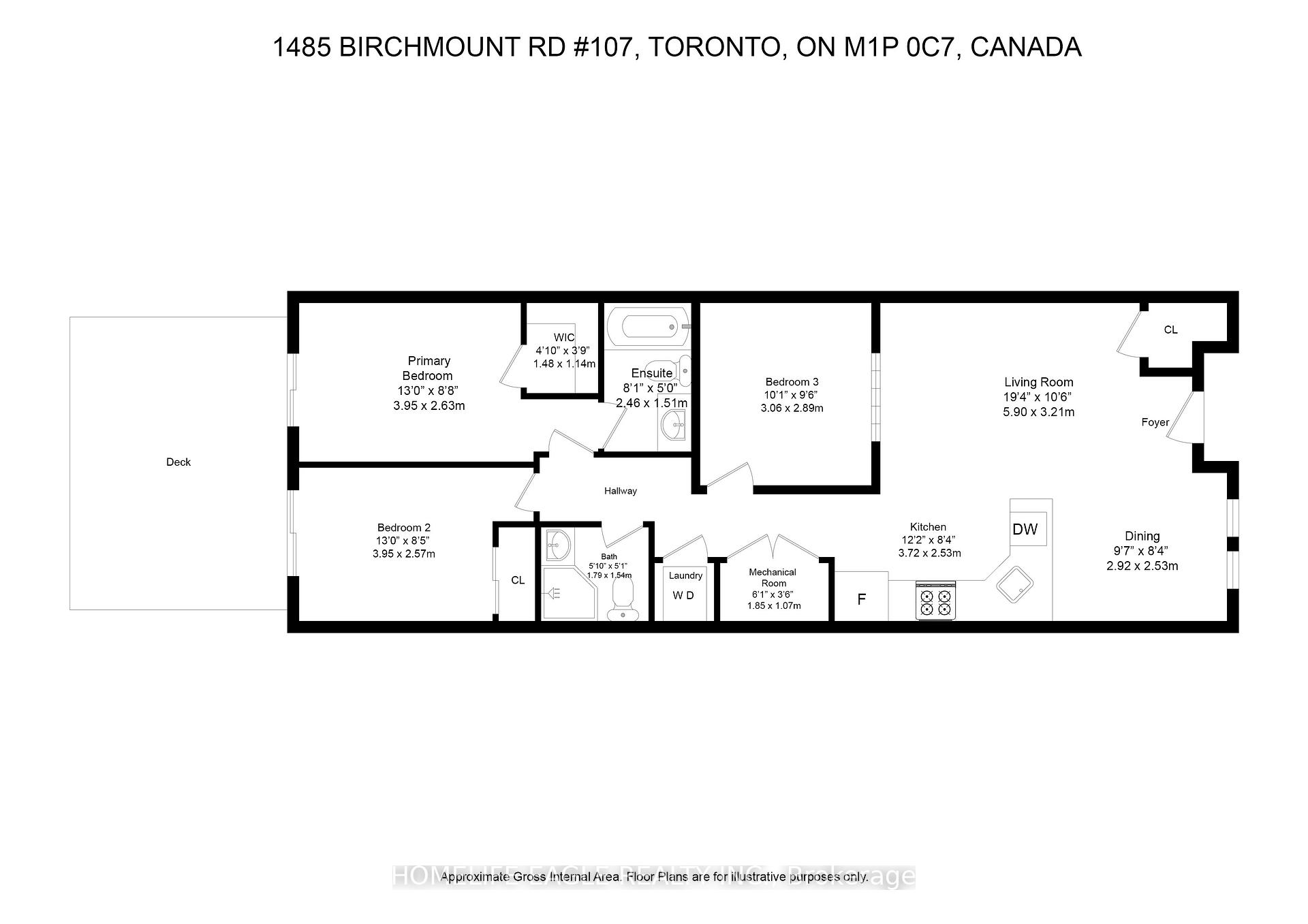 Photo 15 of Unit 107, 1485 Birchmount Road, Scarborough, Dorset Park — HOMEH