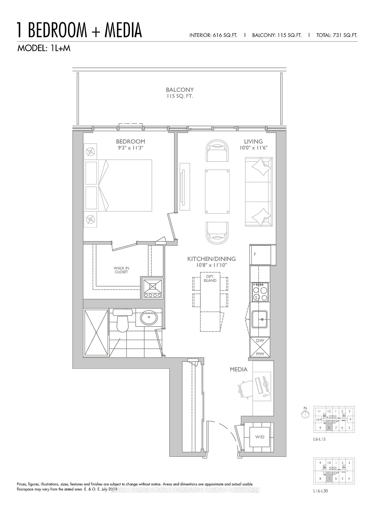 Photo 1 of Unit 2907, 65 Broadway Avenue, Toronto, Mount Pleasant West — HOMEH