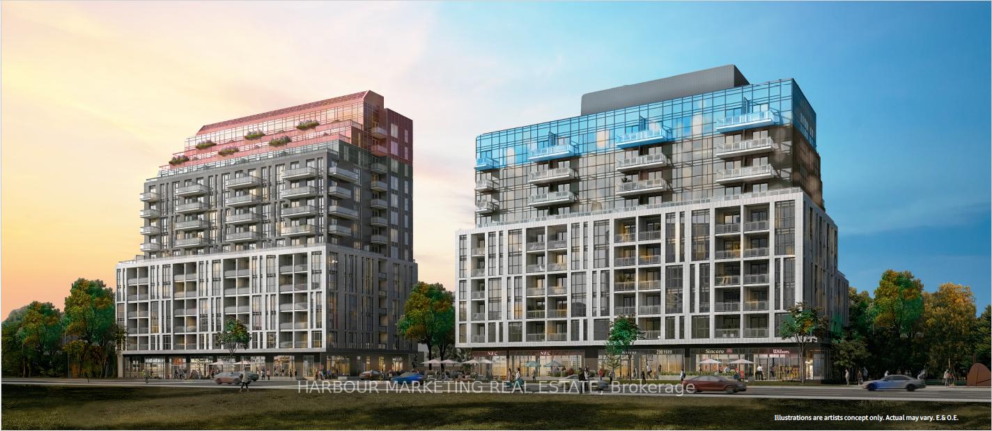 Front of Unit B517, 3429 Sheppard Avenue E