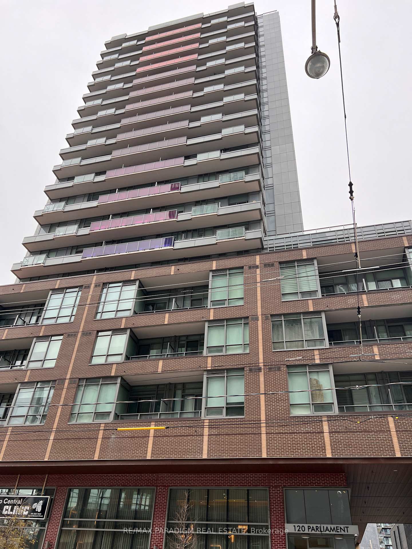 Front of Unit 2001, 120 Parliament Street