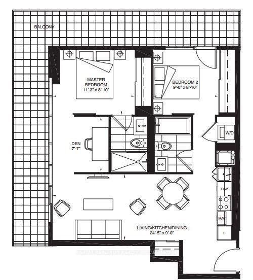Photo 11 of Unit 2310, 251 Jarvis Street, Toronto, Church-Yonge Corridor — HOMEH