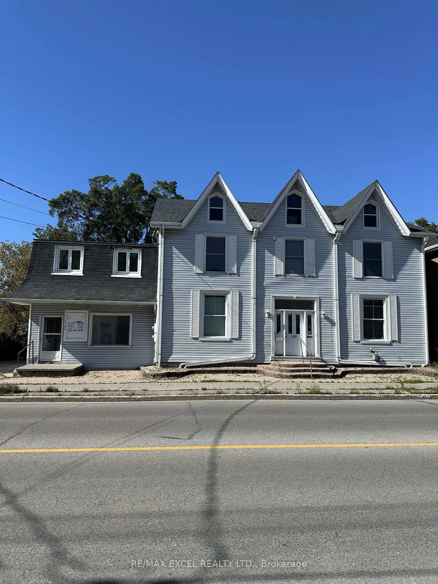 Front of 319 Division Street