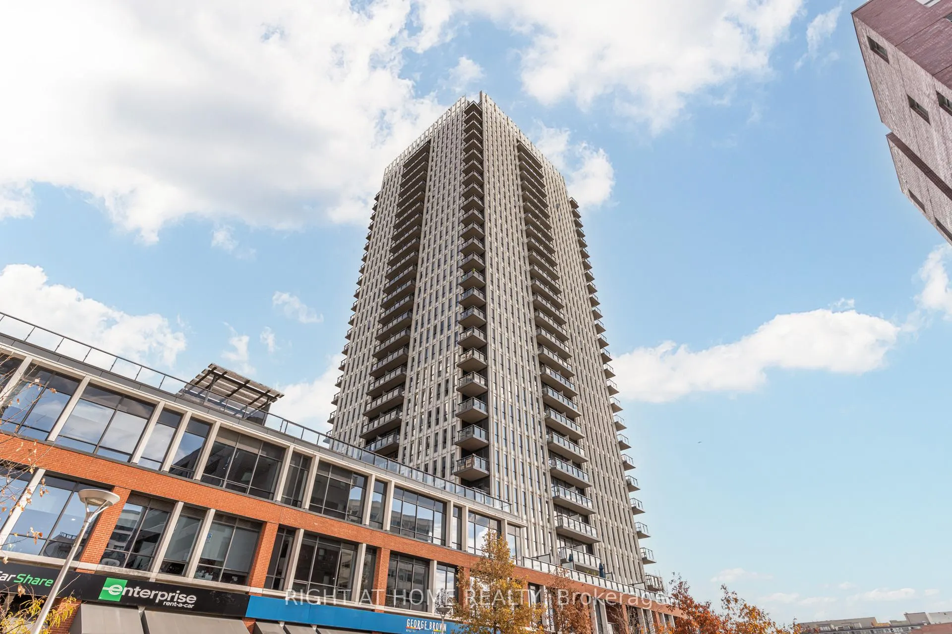 Front of Unit 2213, 55 Regent Park Boulevard