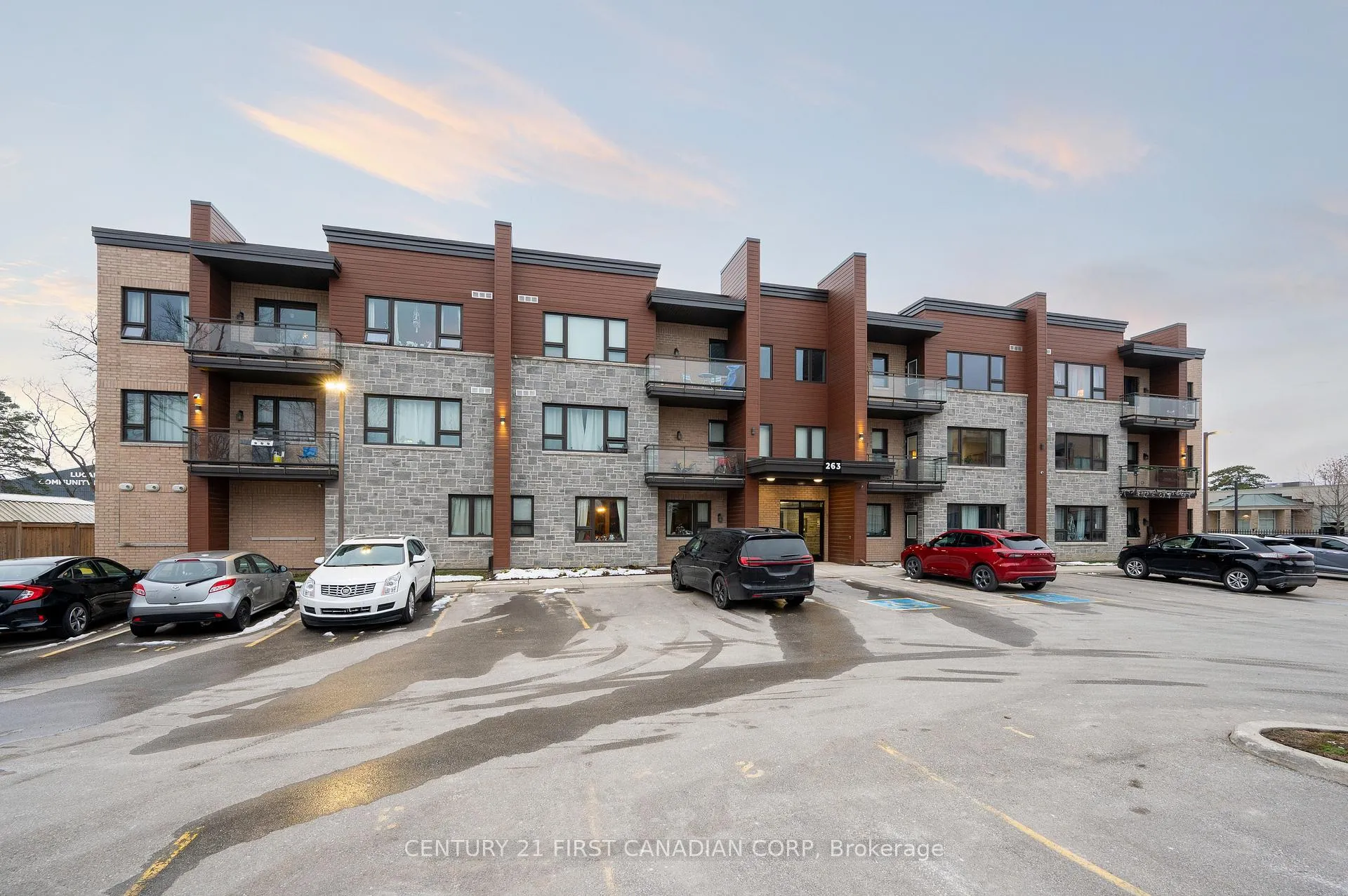 Front of Unit 205, 263 Butler Street