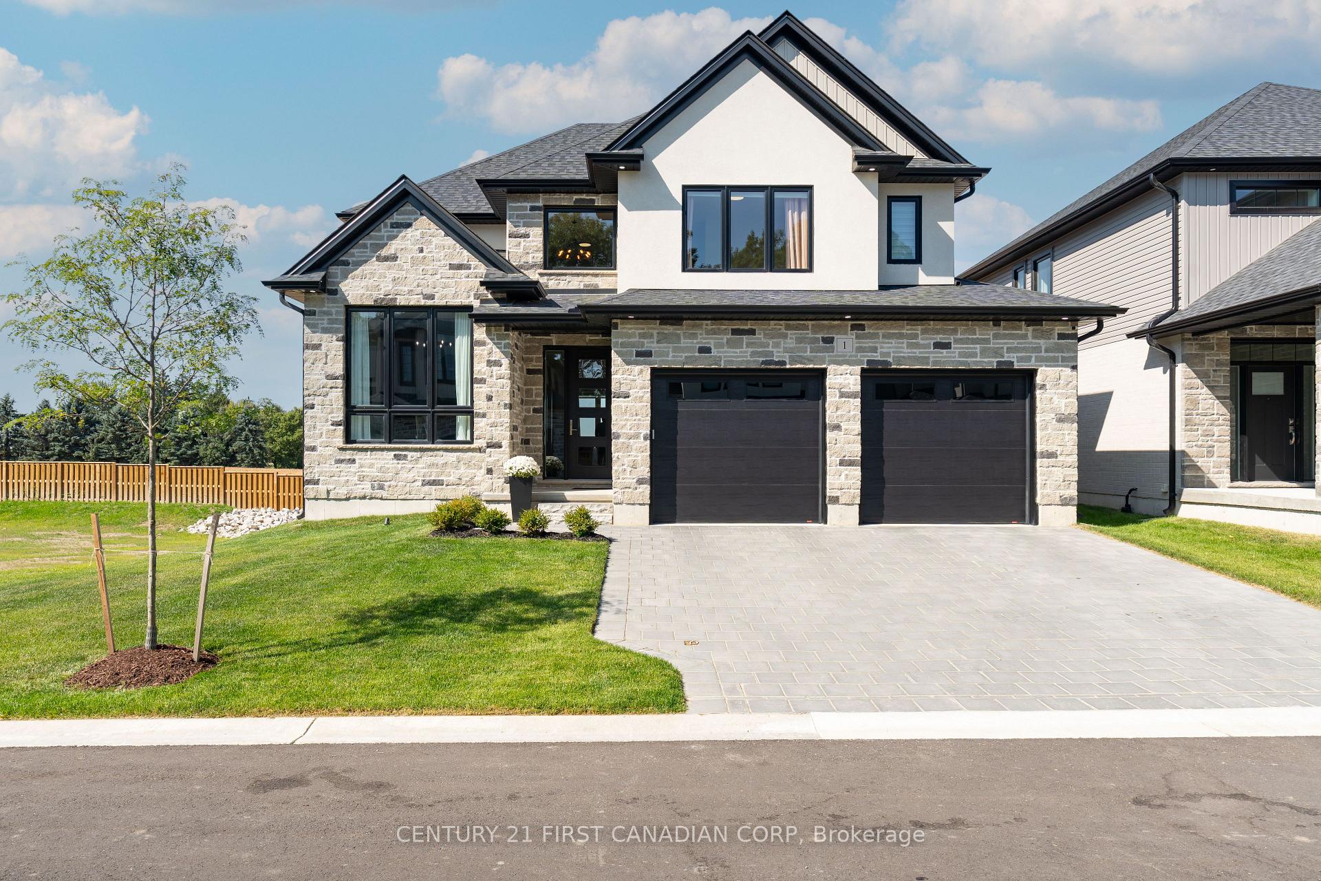 Front of Unit 1, 7966 Fallon Drive