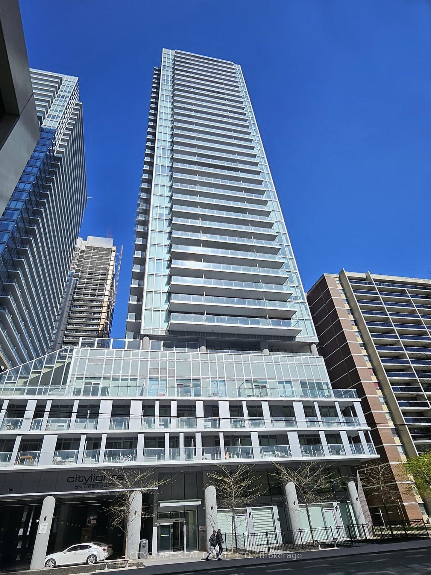 Front of Unit 3501, 195 Redpath Avenue