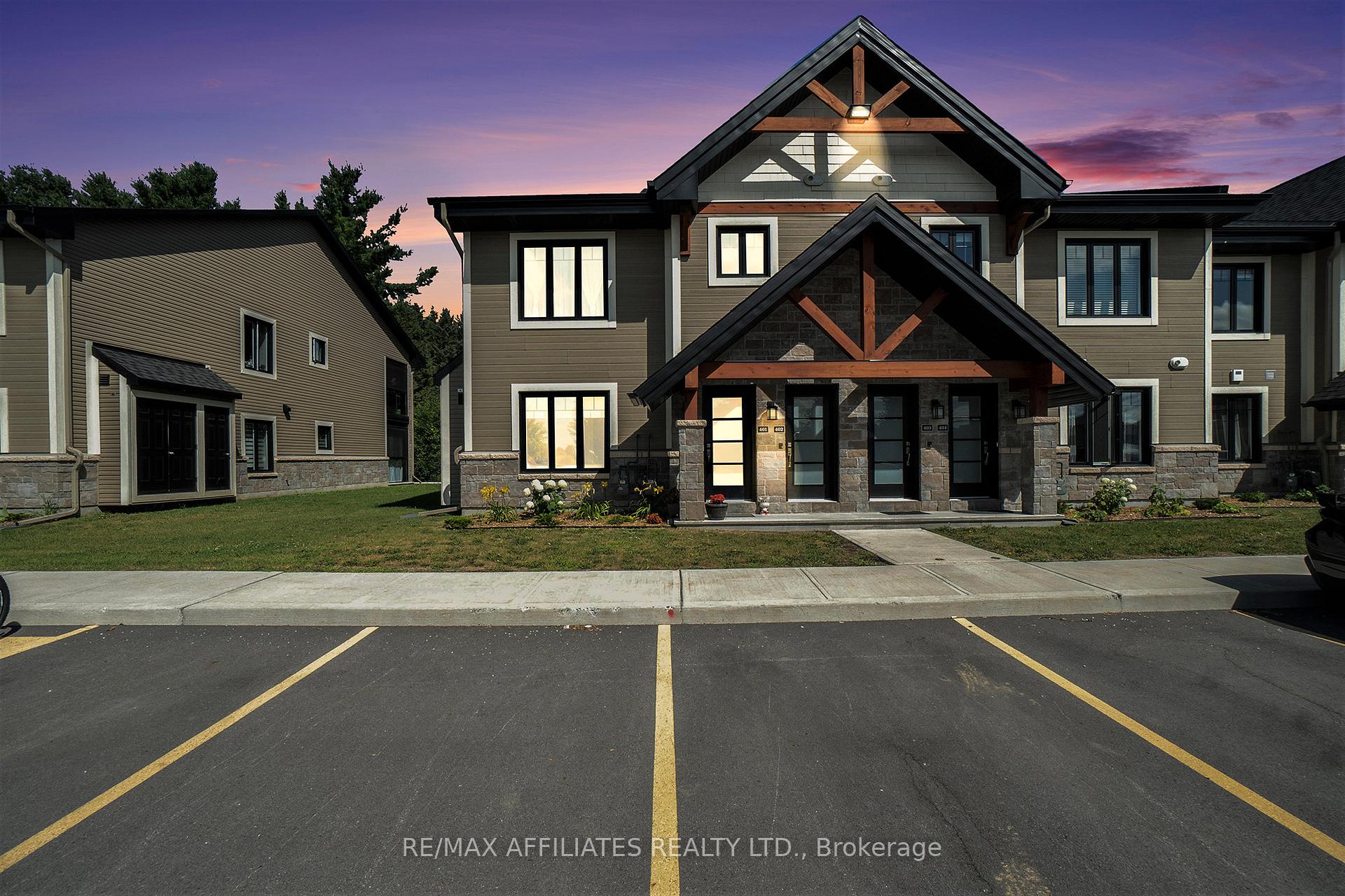 Front of Unit 401, 99 St-Moritz Trail