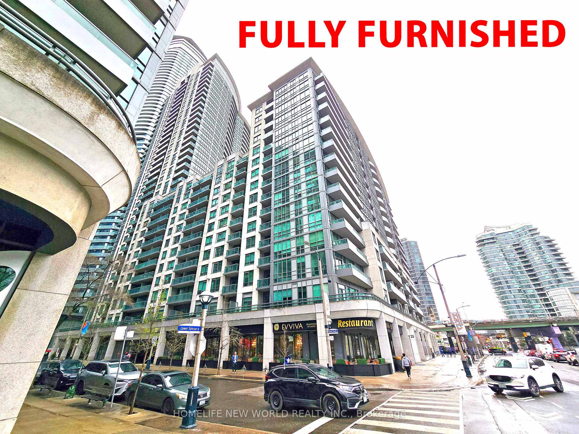 Front of Unit 1819, 25 Lower Simcoe Street