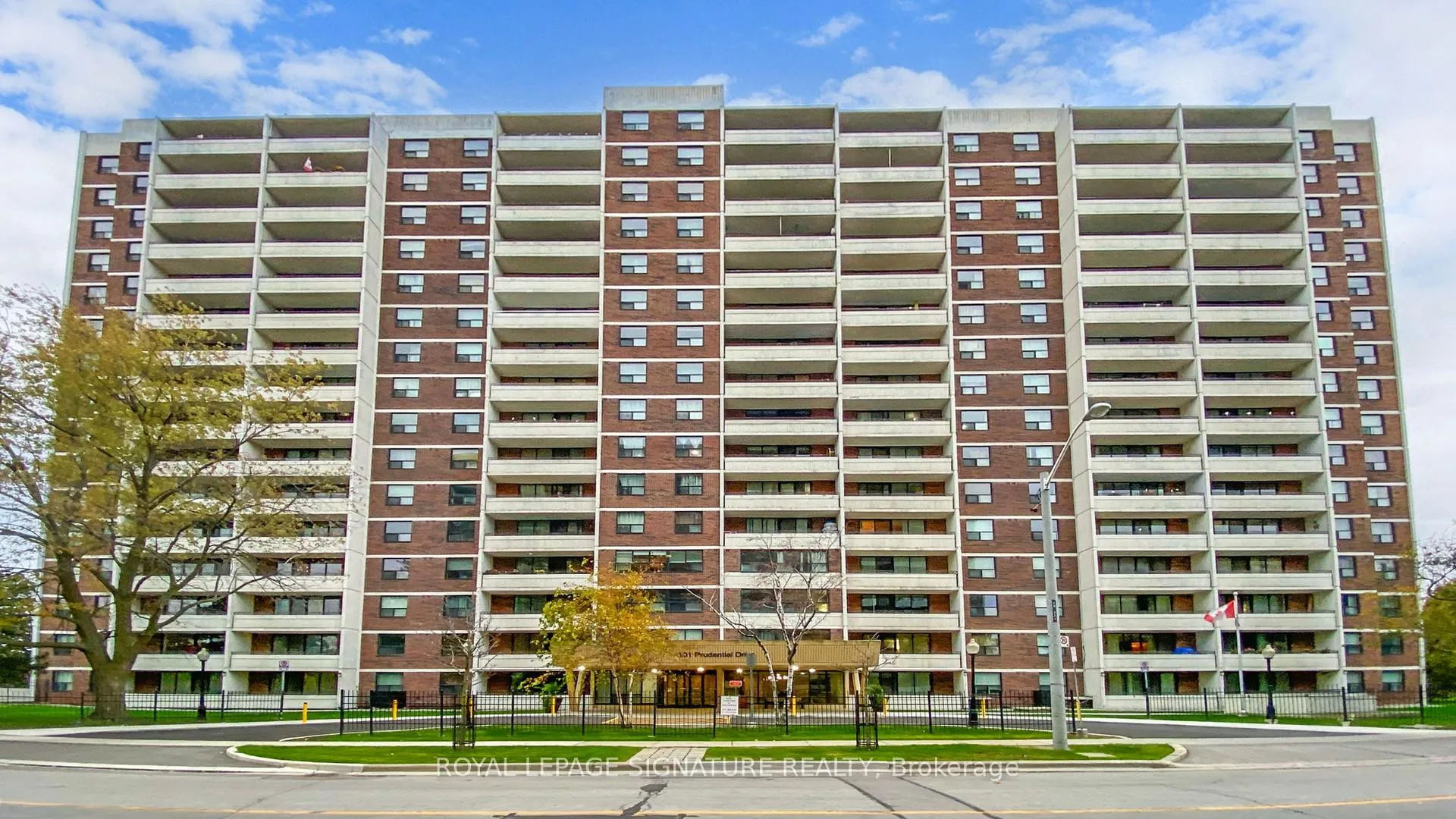 Front of Unit 1705, 101 Prudential Drive