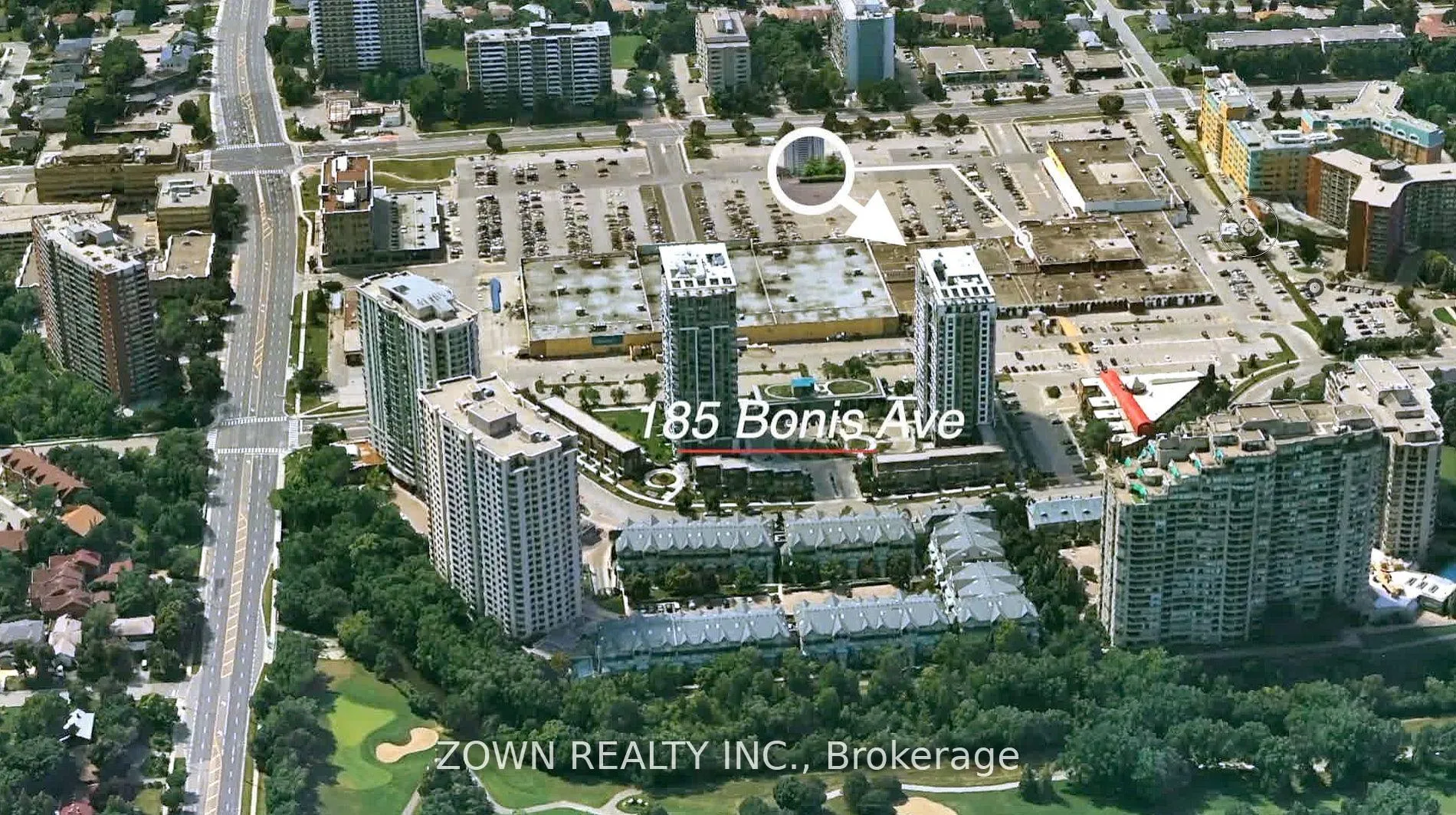 Front of Unit 404, 185 Bonis Avenue